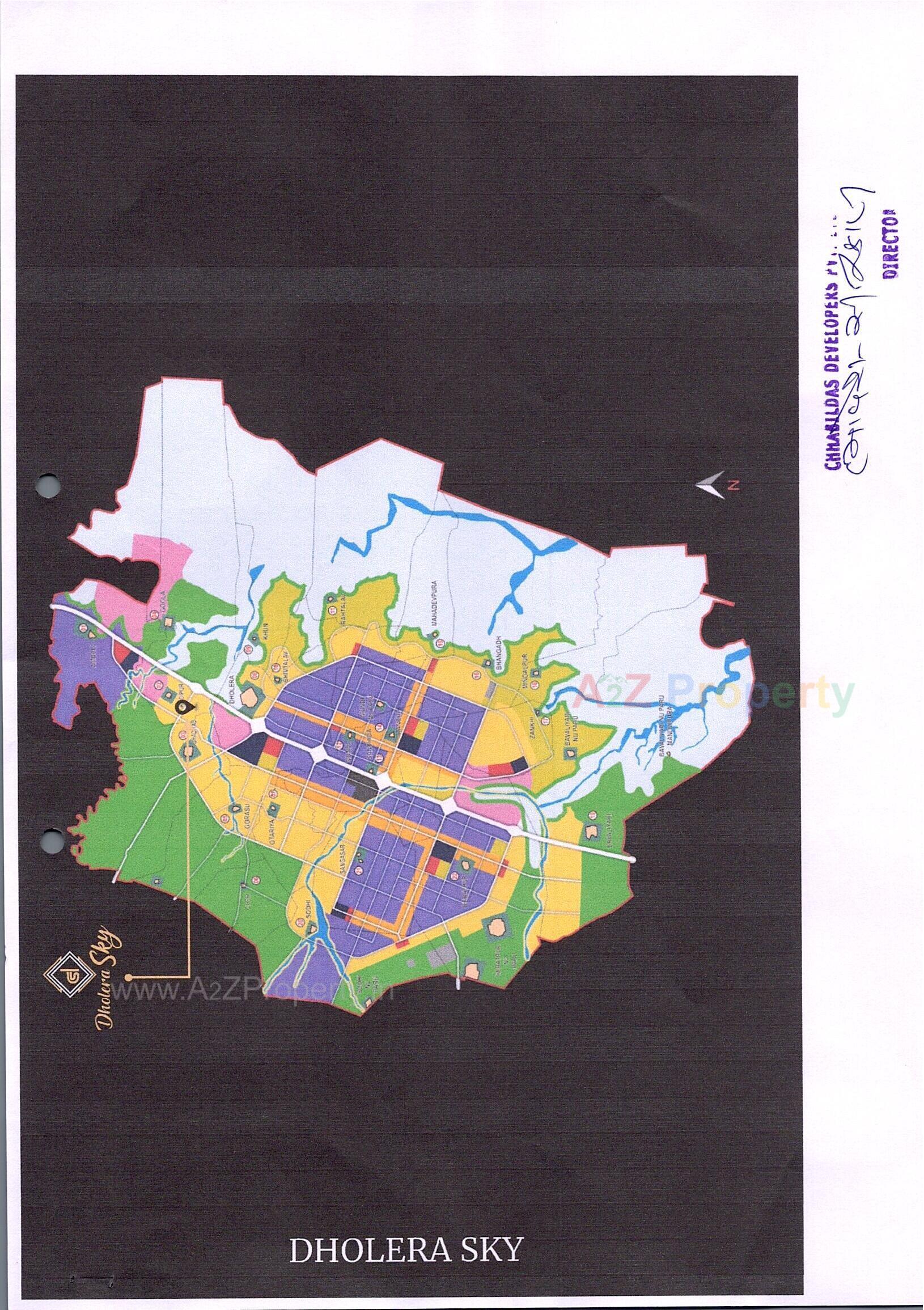  of real estate project Dholera Sky located at Kadipur, Ahmedabad, Gujarat