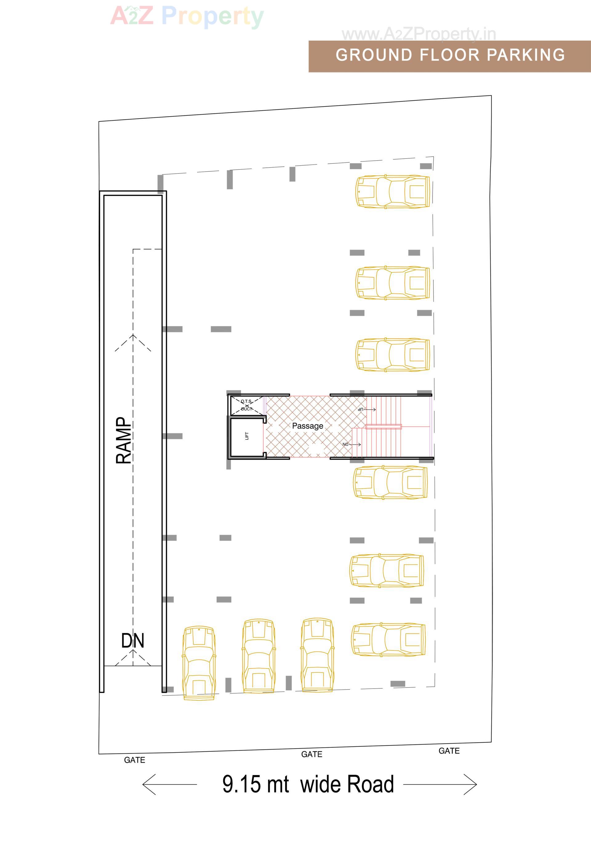 Layout of real estate project Dilip Exotica located at Ahmedabad, Ahmedabad, Gujarat