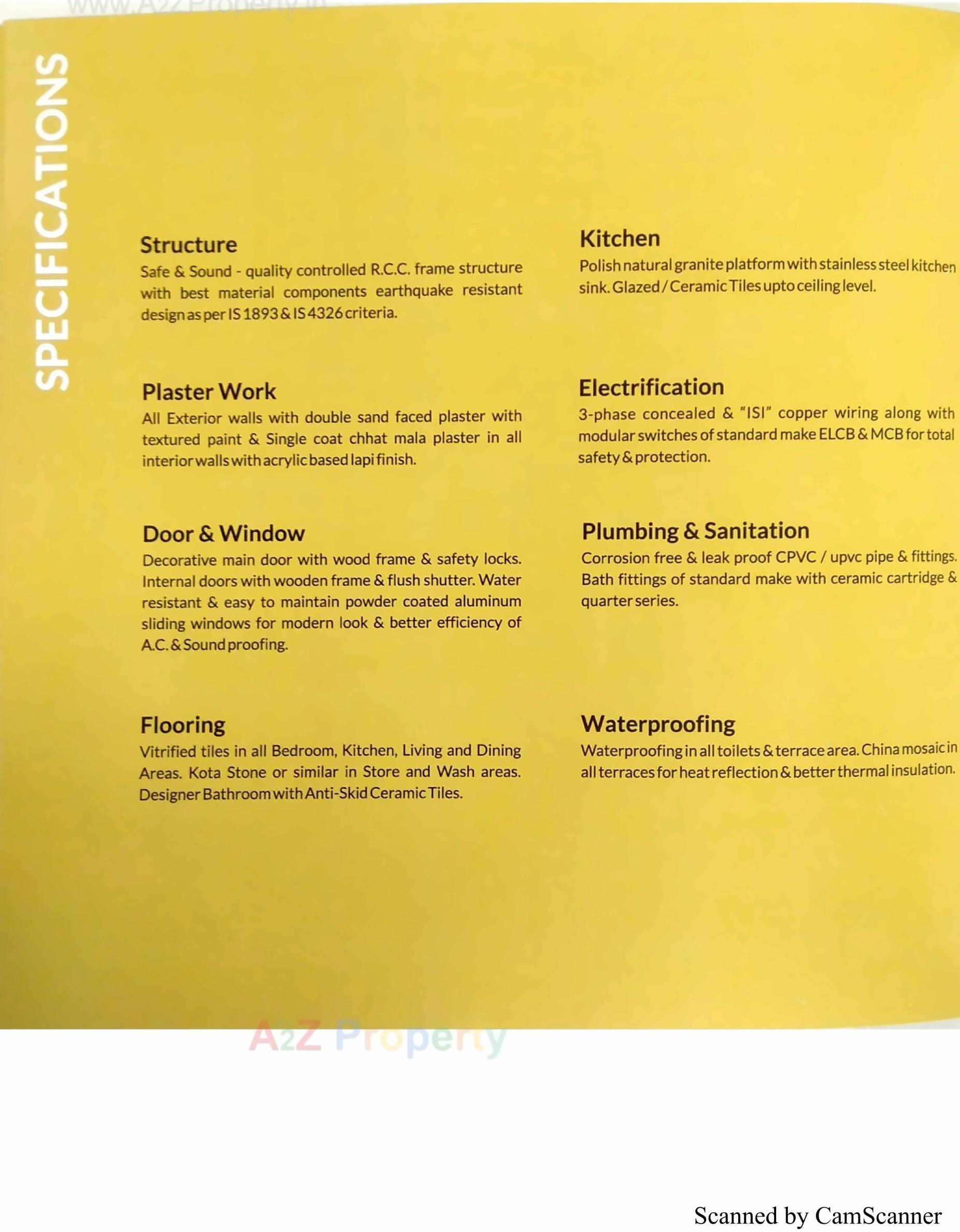 Project Specifications