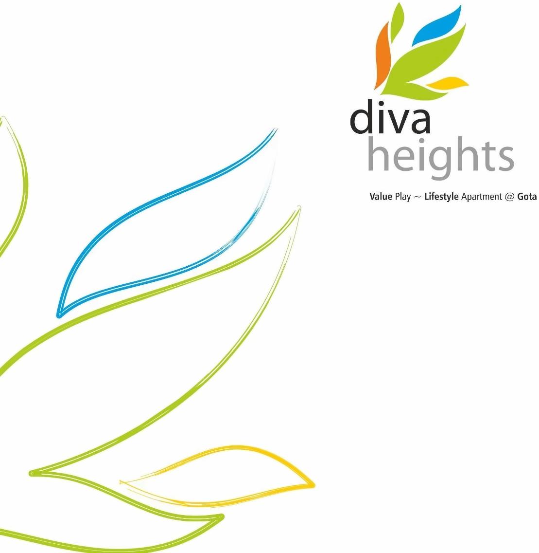  of real estate project Diva Height located at Gota, Ahmedabad, Gujarat