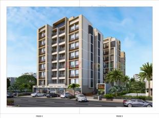 Elevation of real estate project Divya Exotica located at Gota, Ahmedabad, Gujarat