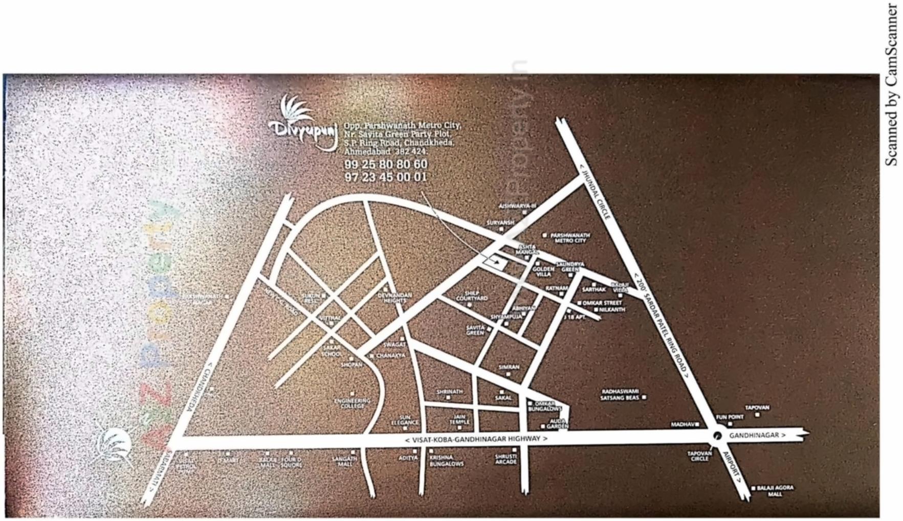  of real estate project Divyapunj Bungalows located at Chandkheda, Ahmedabad, Gujarat