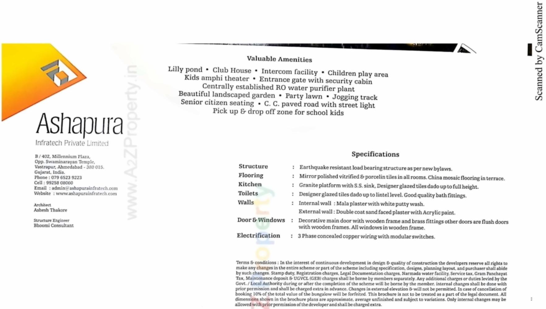  of real estate project Divyapunj Bungalows located at Chandkheda, Ahmedabad, Gujarat