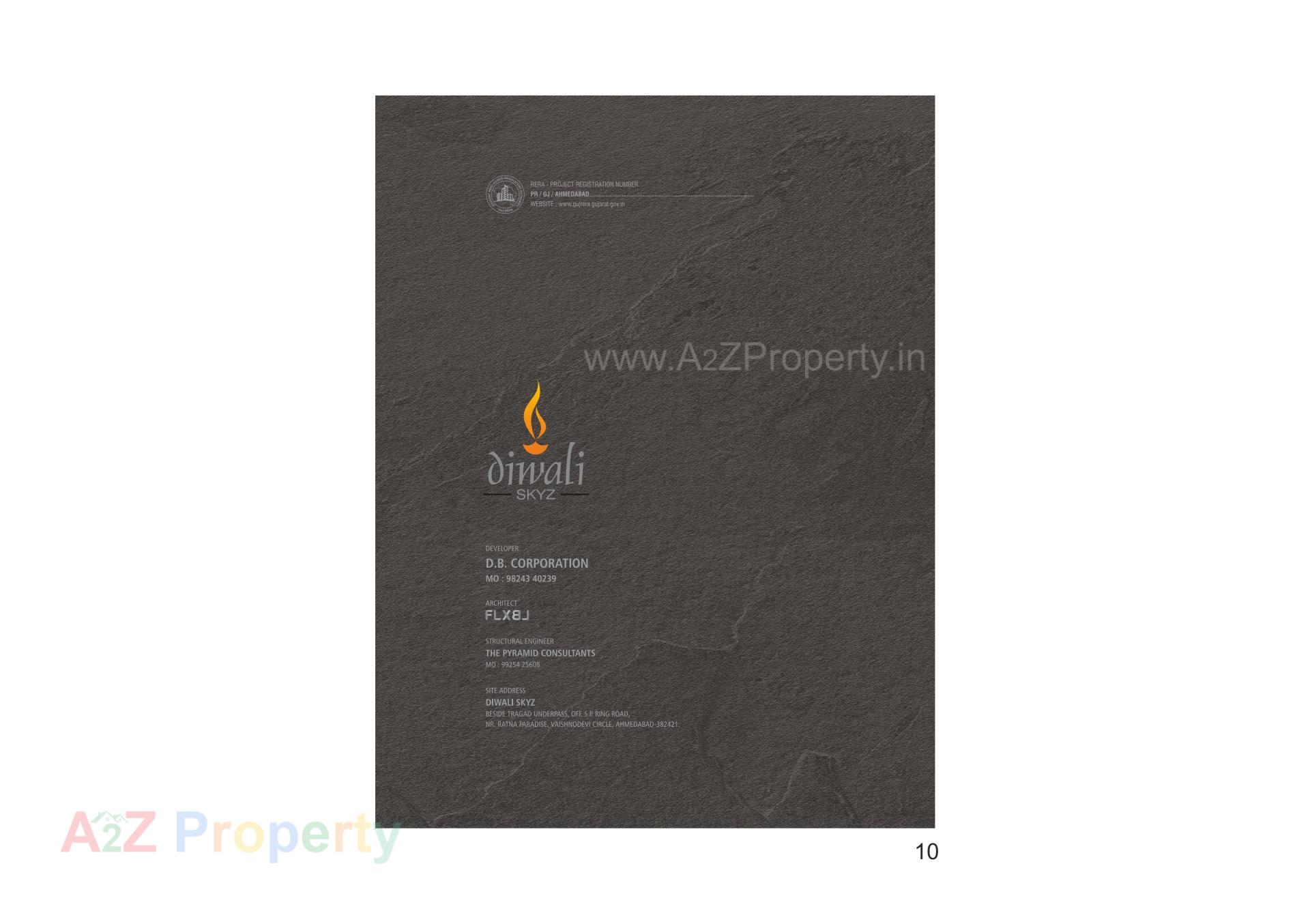  of real estate project Diwali Skyz located at Khoraj, Ahmedabad, Gujarat