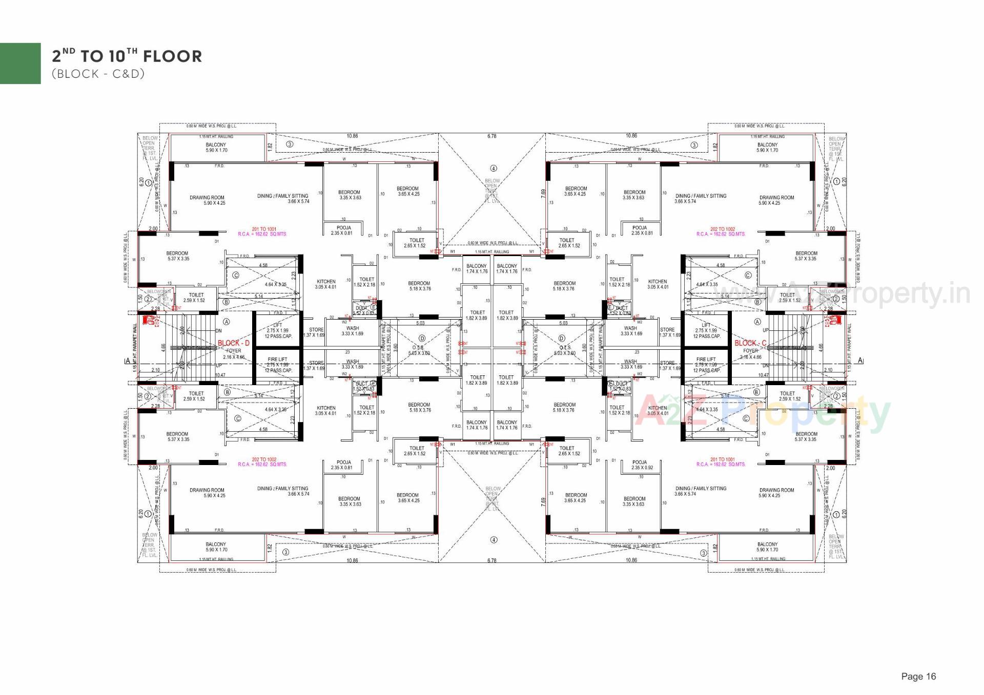Layout of real estate project Dream Vianna located at Hebatpur, Ahmedabad, Gujarat