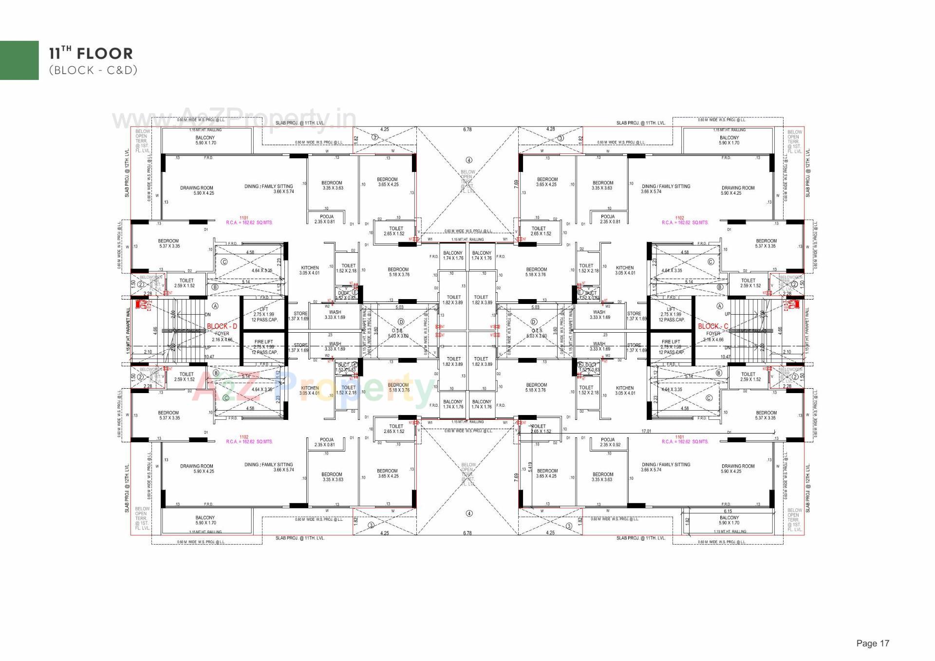 Layout of real estate project Dream Vianna located at Hebatpur, Ahmedabad, Gujarat