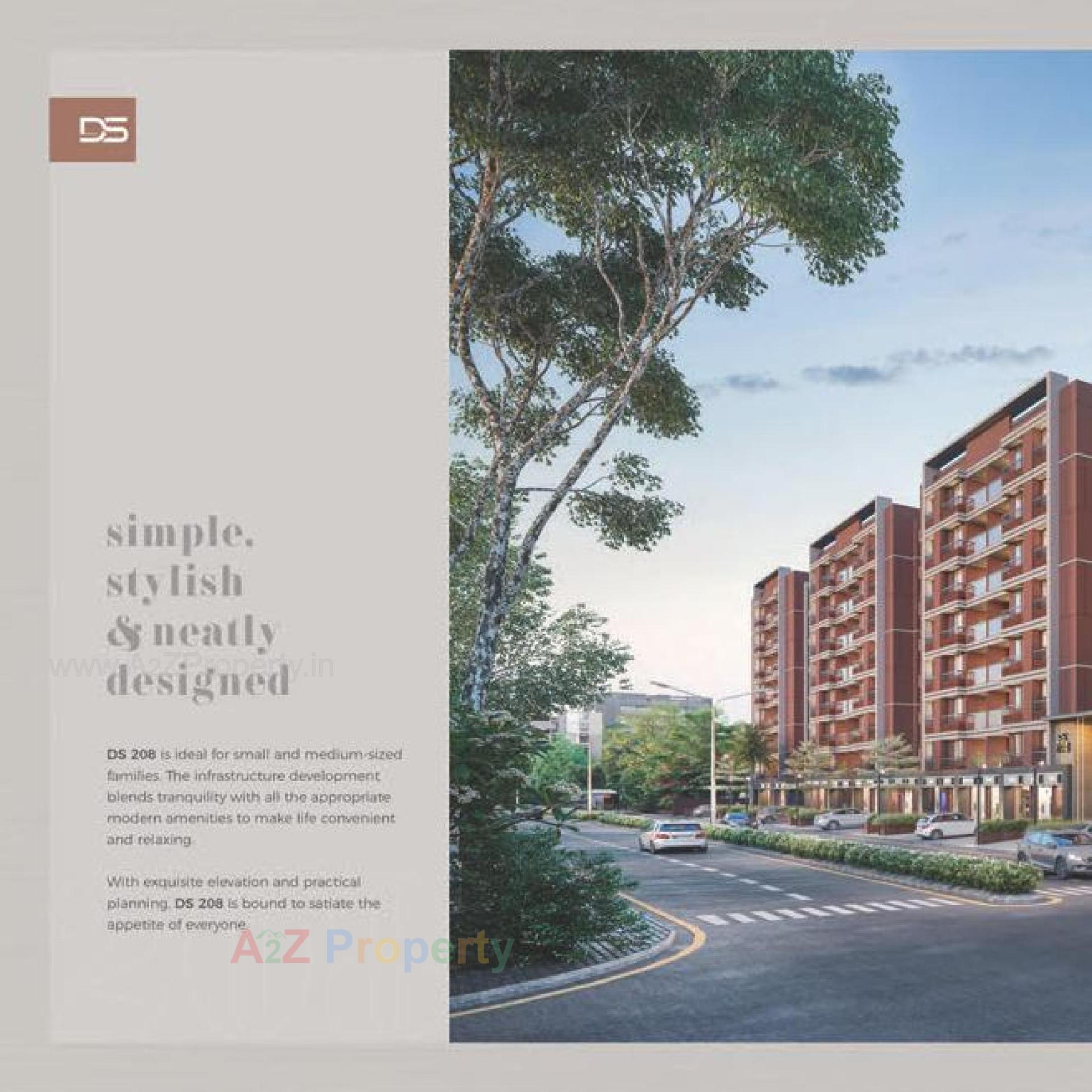 3D Elevation of real estate project Ds 20 located at Odhav, Ahmedabad, Gujarat