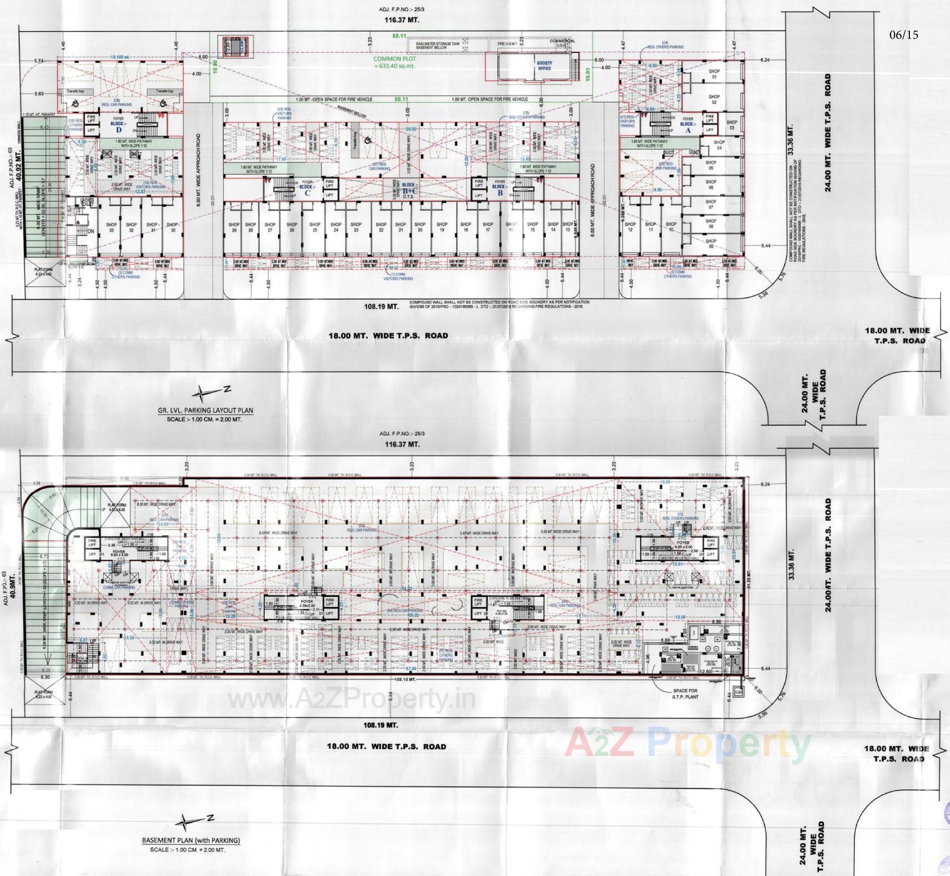 Layout of real estate project Ds 20 located at Odhav, Ahmedabad, Gujarat