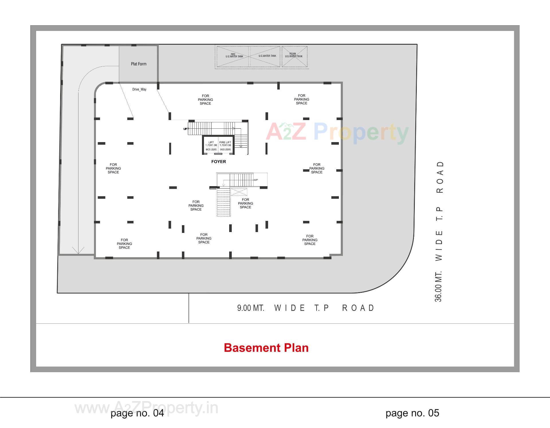 Layout of real estate project Dutt Lakeview located at Bhadaj, Ahmedabad, Gujarat