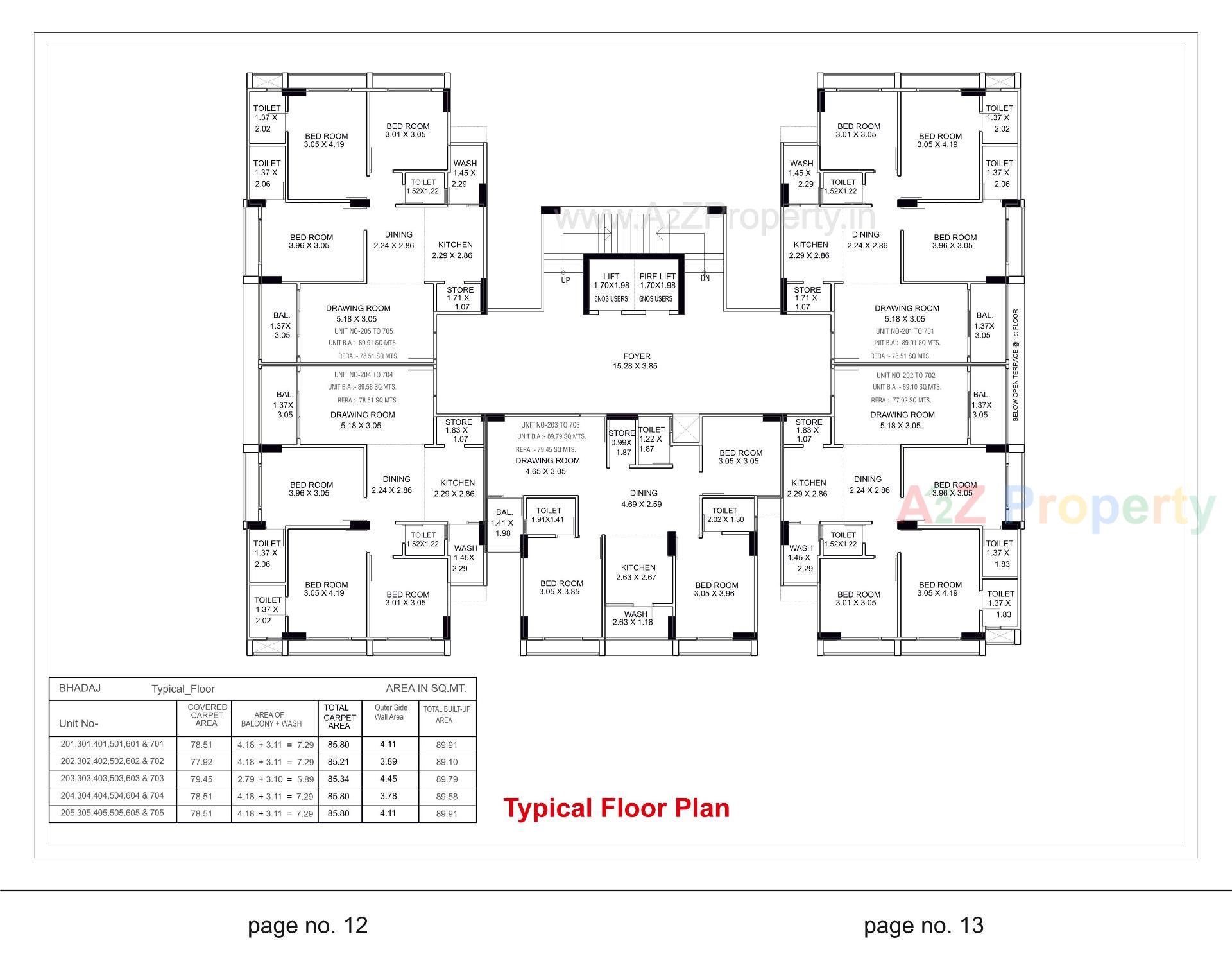Layout of real estate project Dutt Lakeview located at Bhadaj, Ahmedabad, Gujarat