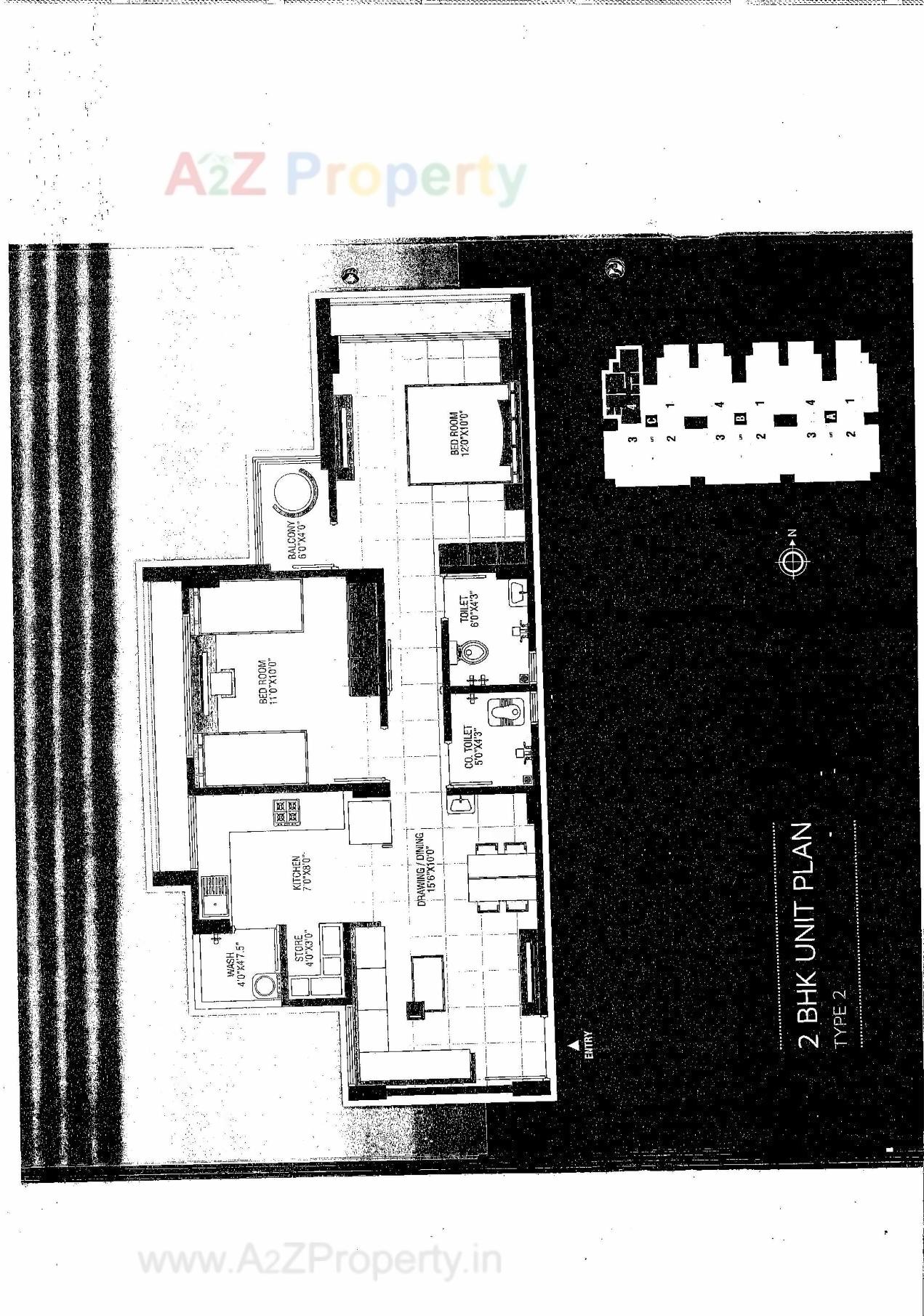 Layout of real estate project Dwarkesh Elegance located at Zundal, Ahmedabad, Gujarat