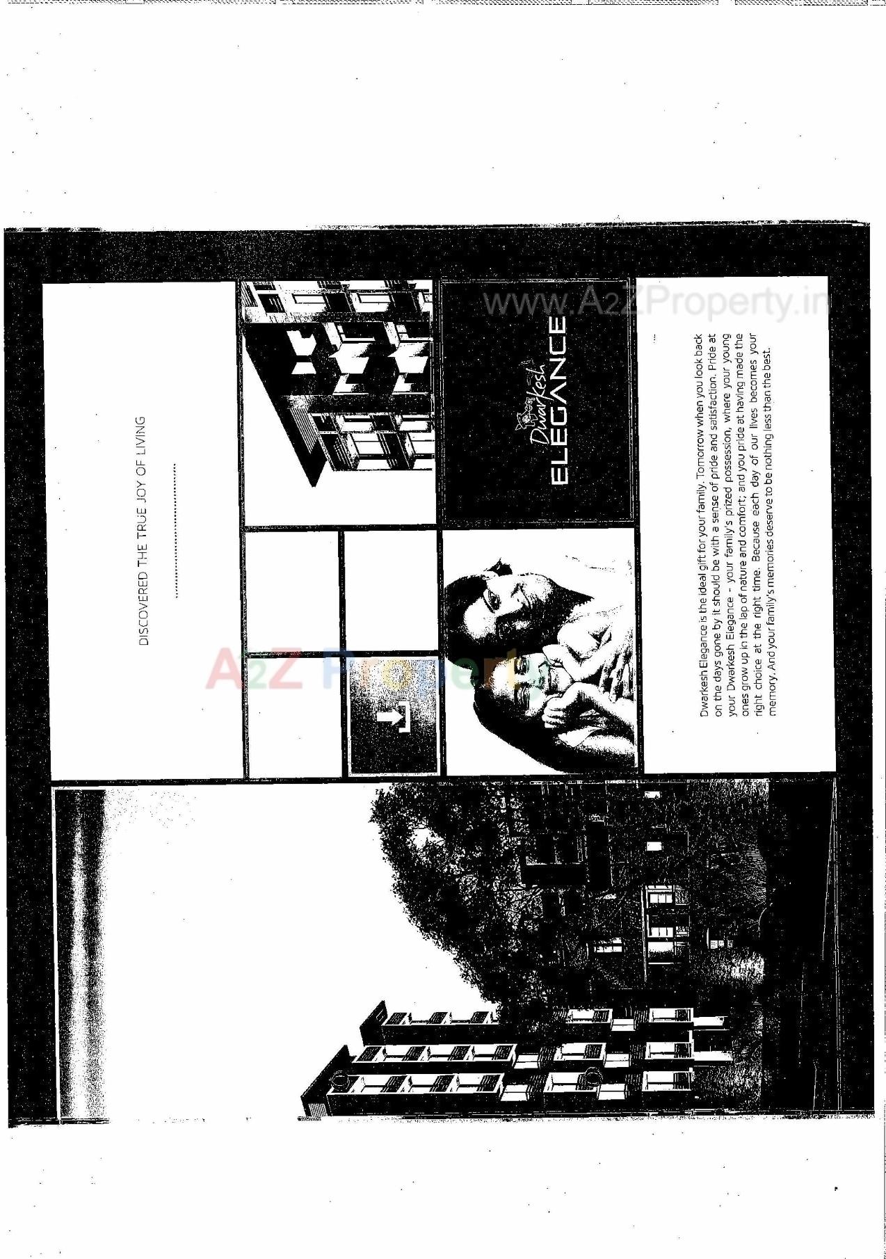  of real estate project Dwarkesh Elegance located at Zundal, Ahmedabad, Gujarat