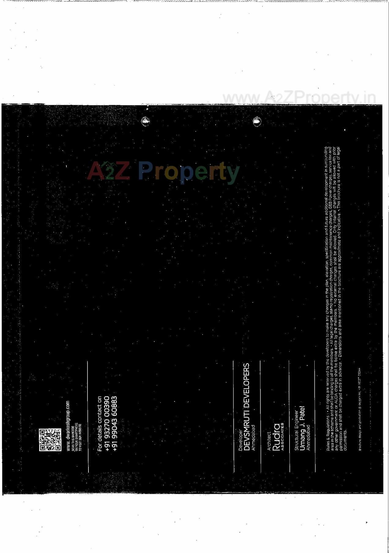  of real estate project Dwarkesh Elegance located at Zundal, Ahmedabad, Gujarat