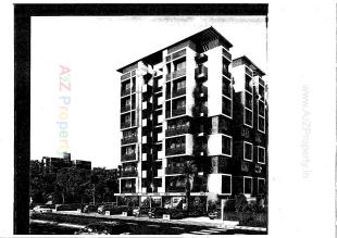 Elevation of real estate project Dwarkesh Elegance located at Zundal, Ahmedabad, Gujarat