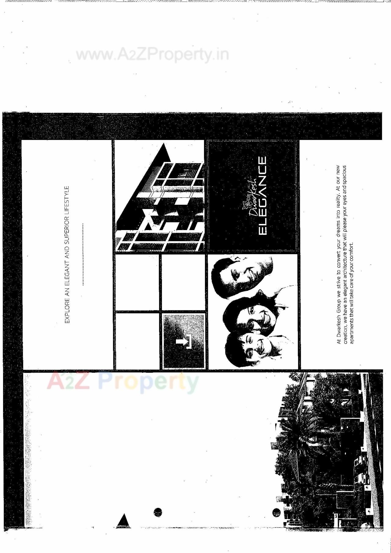  of real estate project Dwarkesh Elegance located at Zundal, Ahmedabad, Gujarat