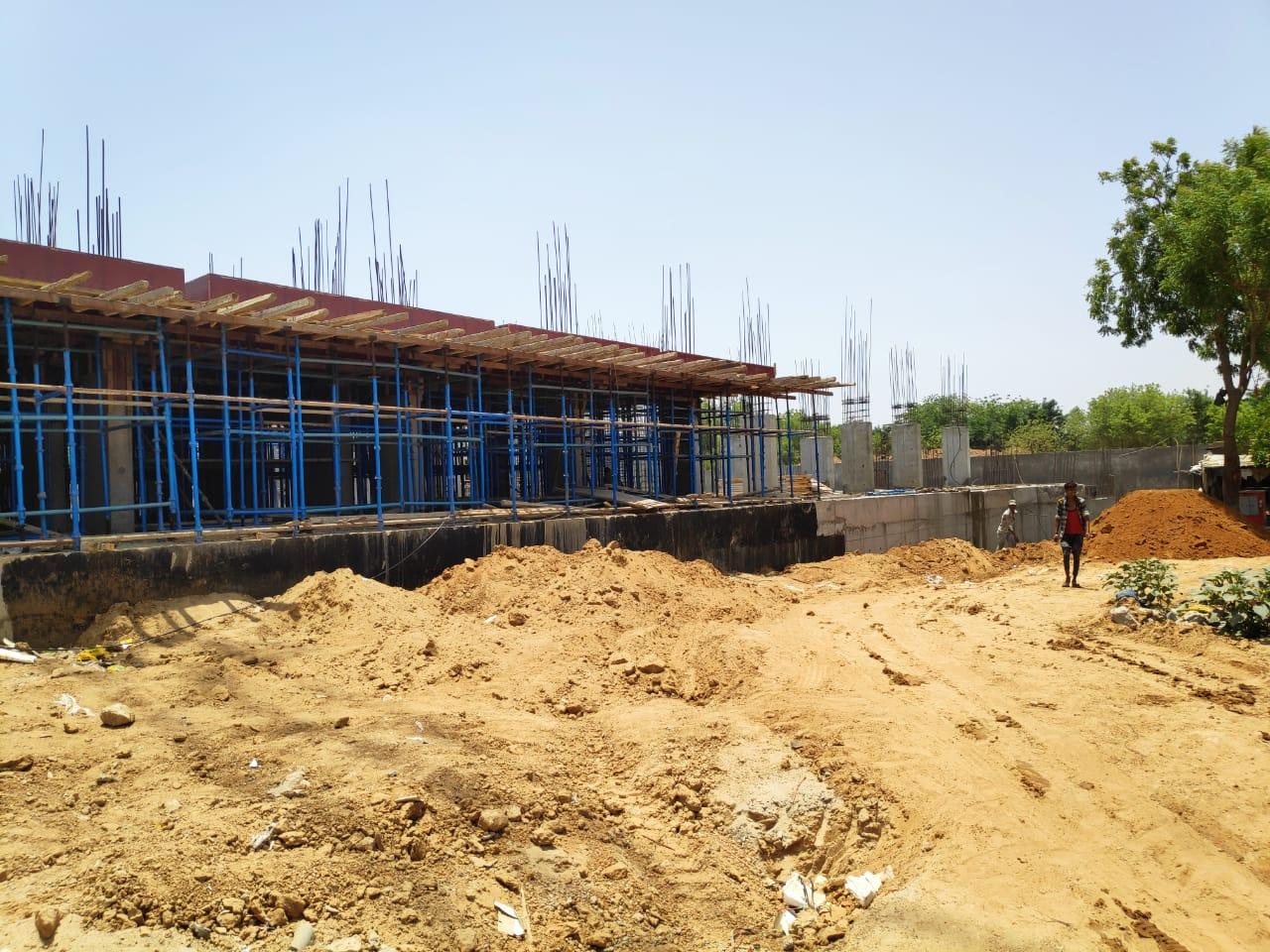 154912_const of real estate project Dwarkesh Fragrance located at Chandkheda, Ahmedabad, Gujarat