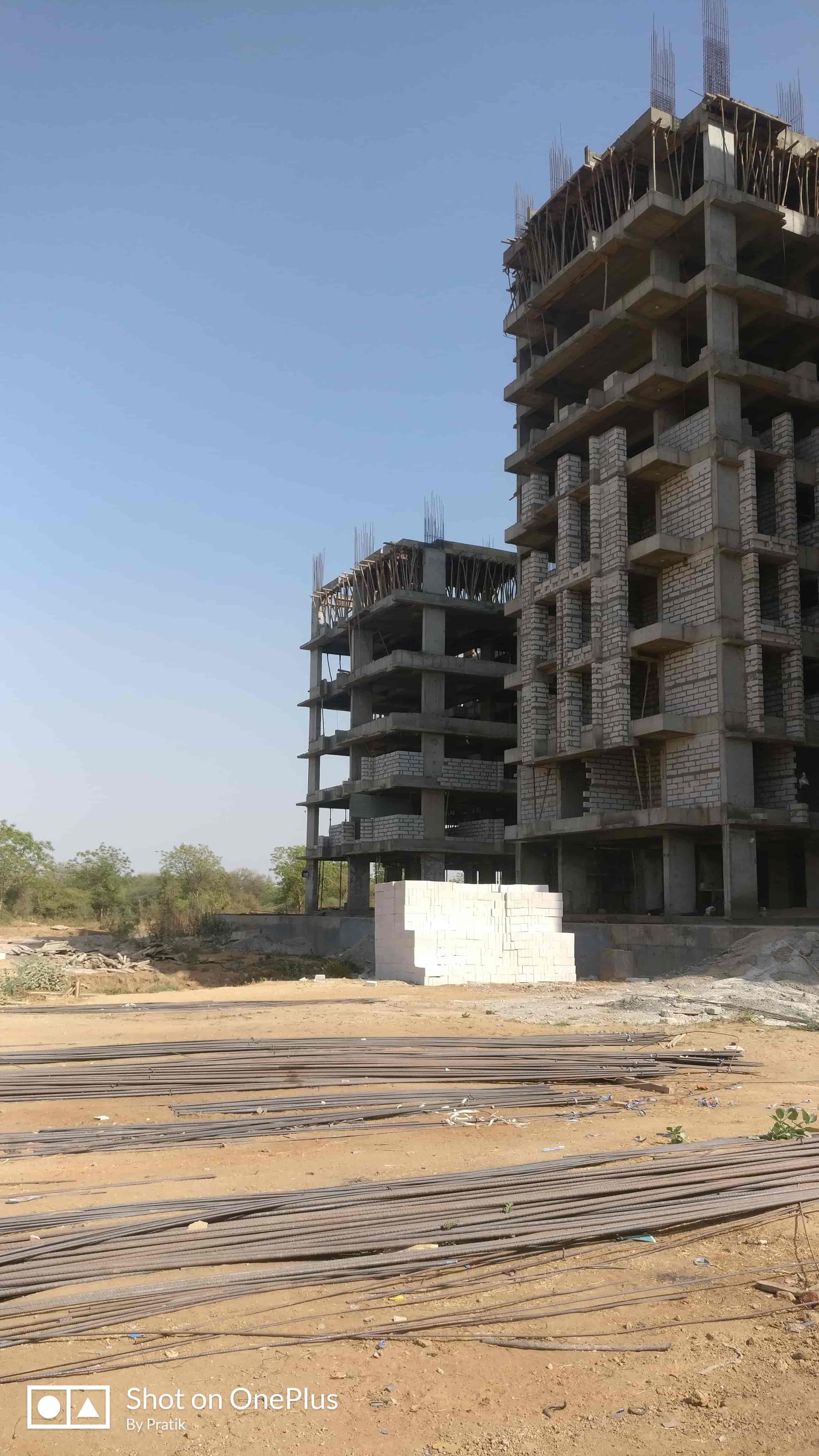 132298_const of real estate project Dwarkesh Opulence located at Tragad, Ahmedabad, Gujarat