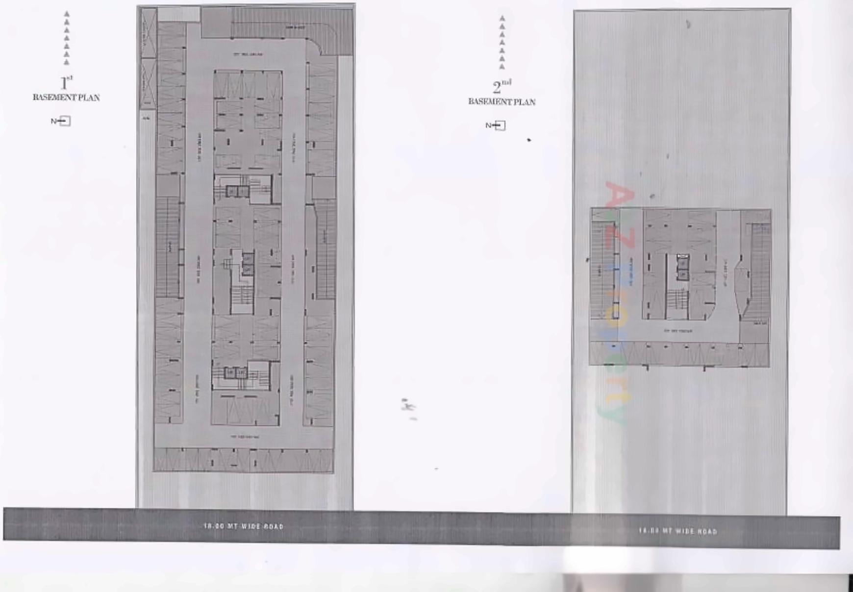 Layout of real estate project Dwarkesh Opulence located at Tragad, Ahmedabad, Gujarat