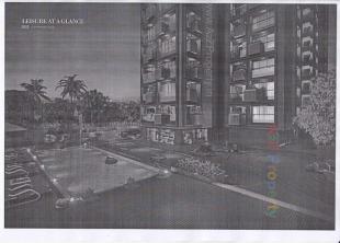 Elevation of real estate project Dwarkesh Opulence located at Tragad, Ahmedabad, Gujarat