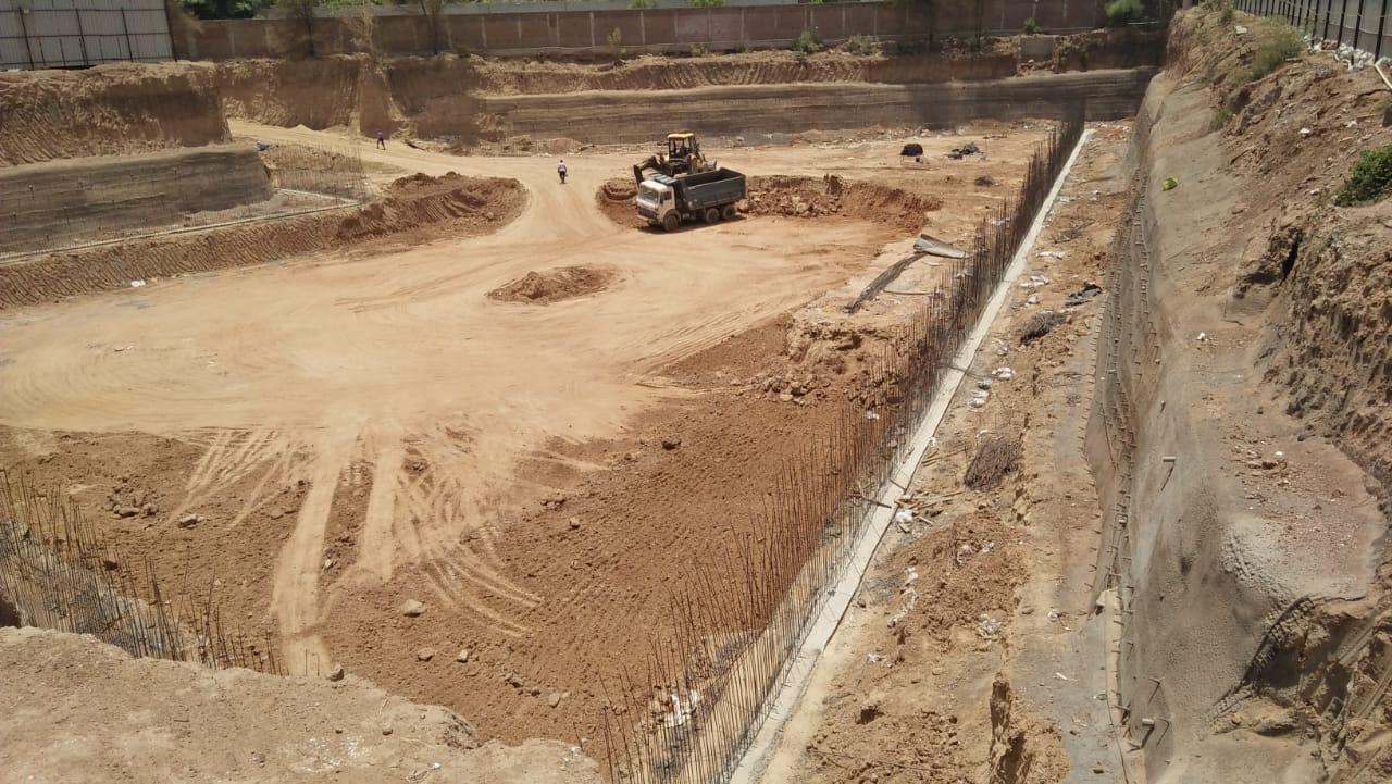 154918_const of real estate project Dwarkesh Penninsulla located at Chankheda, Ahmedabad, Gujarat