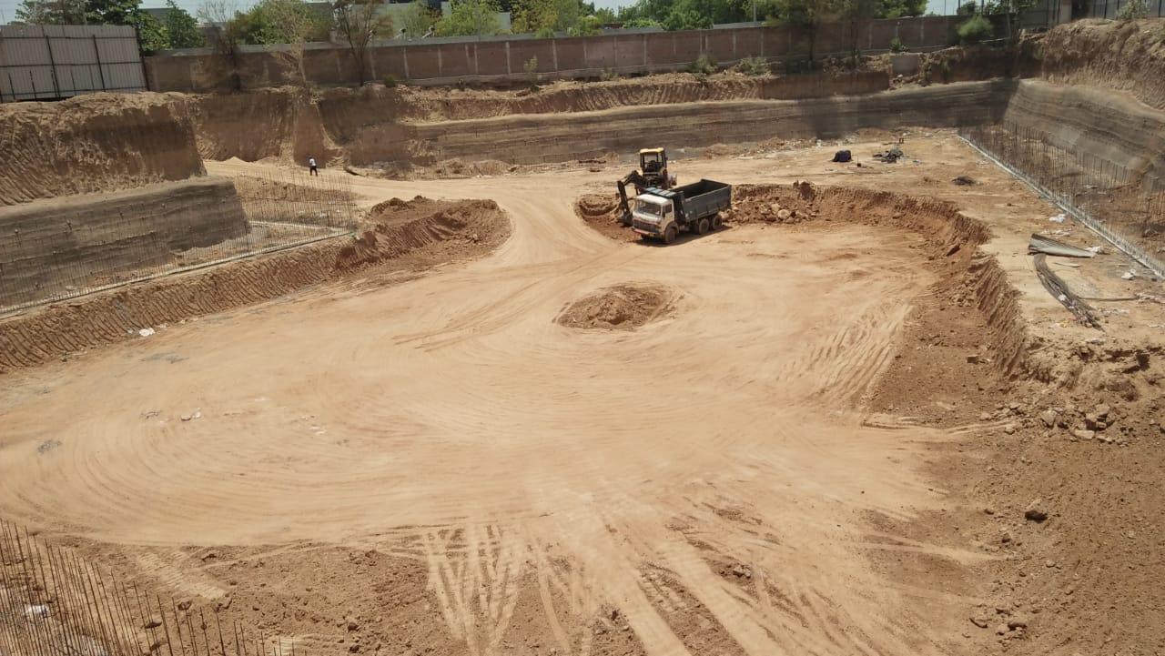 154919_const of real estate project Dwarkesh Penninsulla located at Chankheda, Ahmedabad, Gujarat