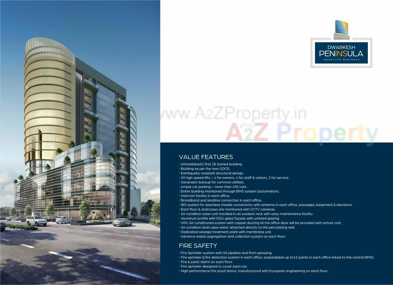  of real estate project Dwarkesh Penninsulla located at Chankheda, Ahmedabad, Gujarat