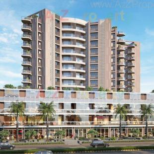 Elevation of real estate project Dwarkesh Radiance located at Chandkheda, Ahmedabad, Gujarat