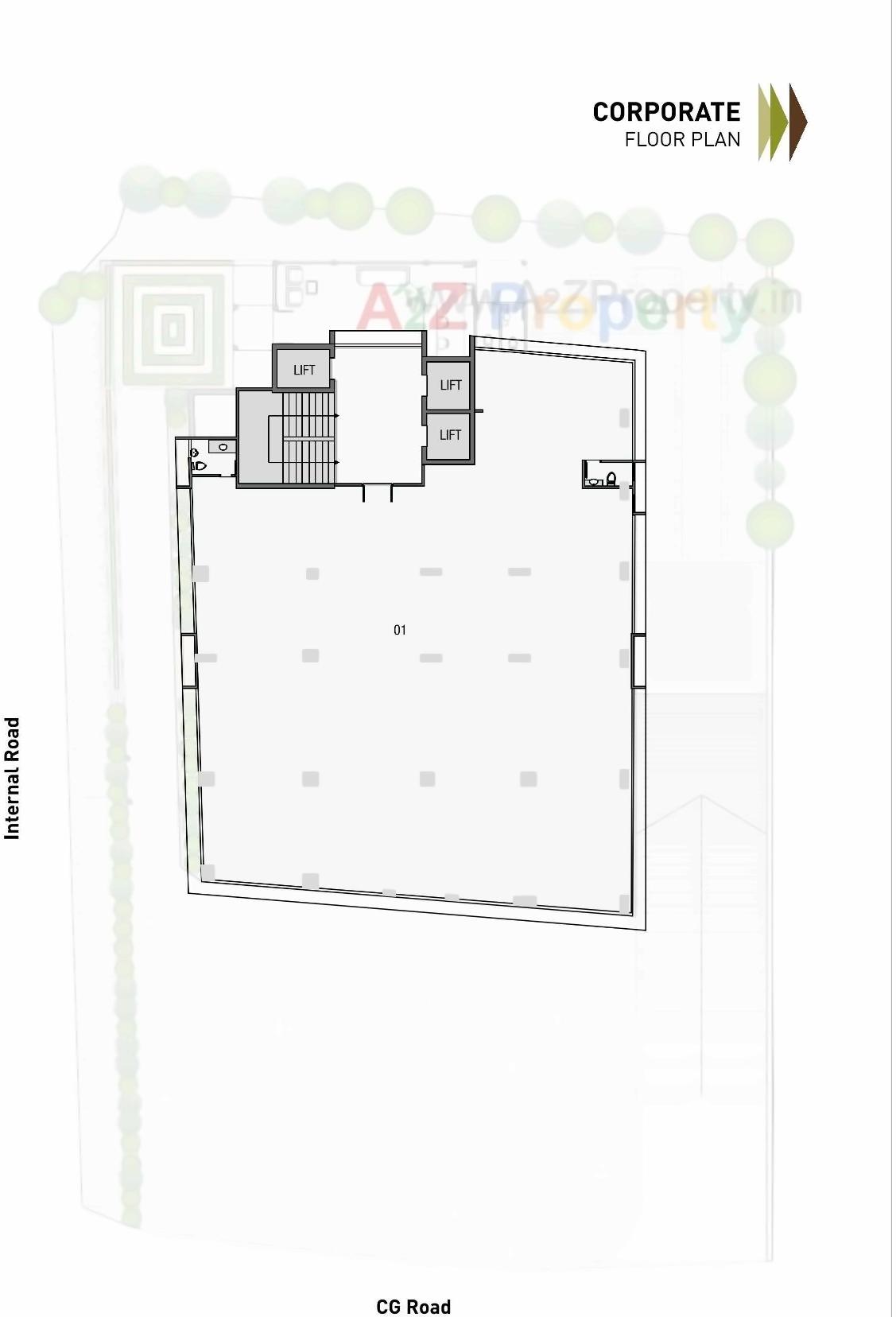 Layout of real estate project Dynasty located at Shekhpur, Ahmedabad, Gujarat
