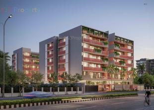 Elevation of real estate project Earth Eleanor located at Bopal, Ahmedabad, Gujarat