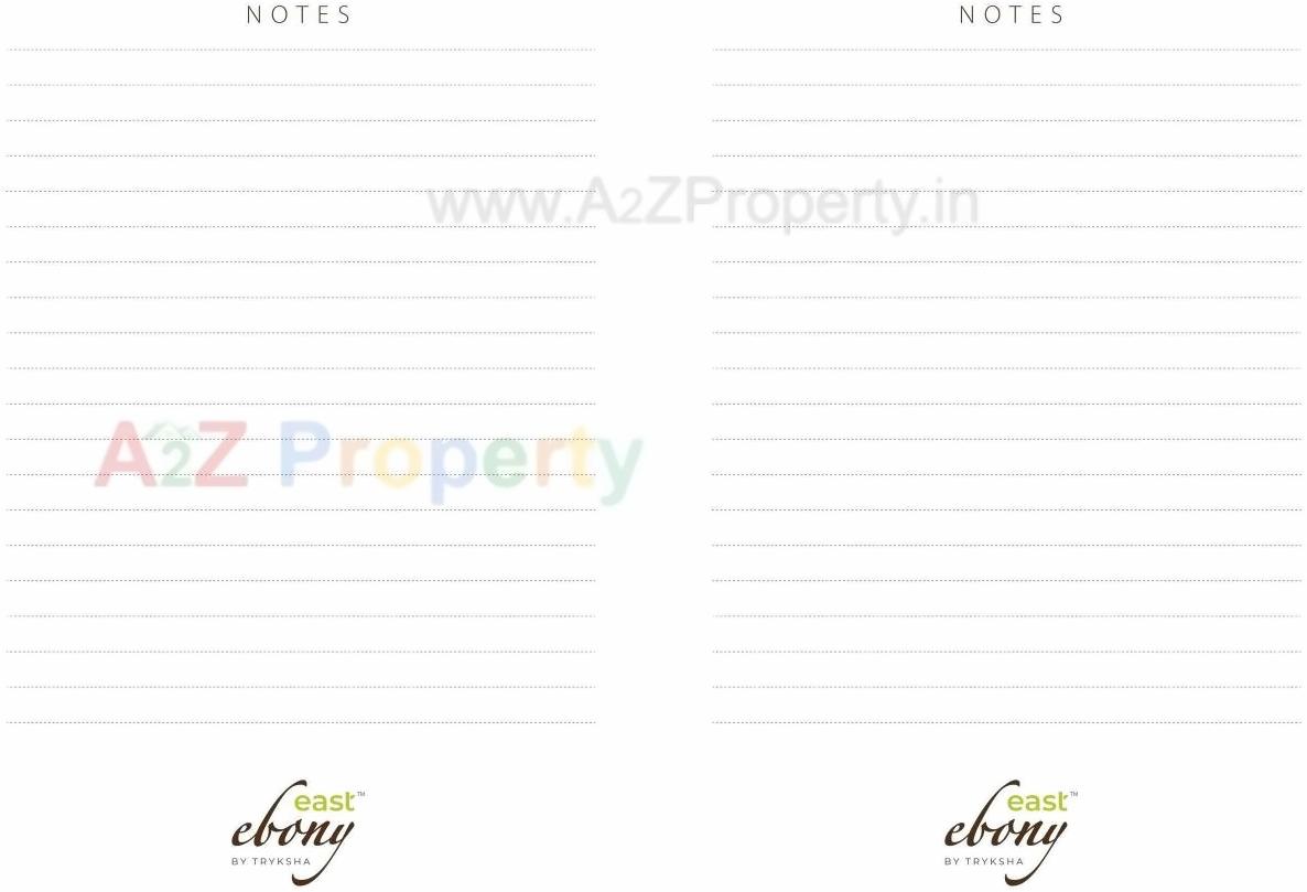  of real estate project East Ebony located at Chandkheda, Ahmedabad, Gujarat