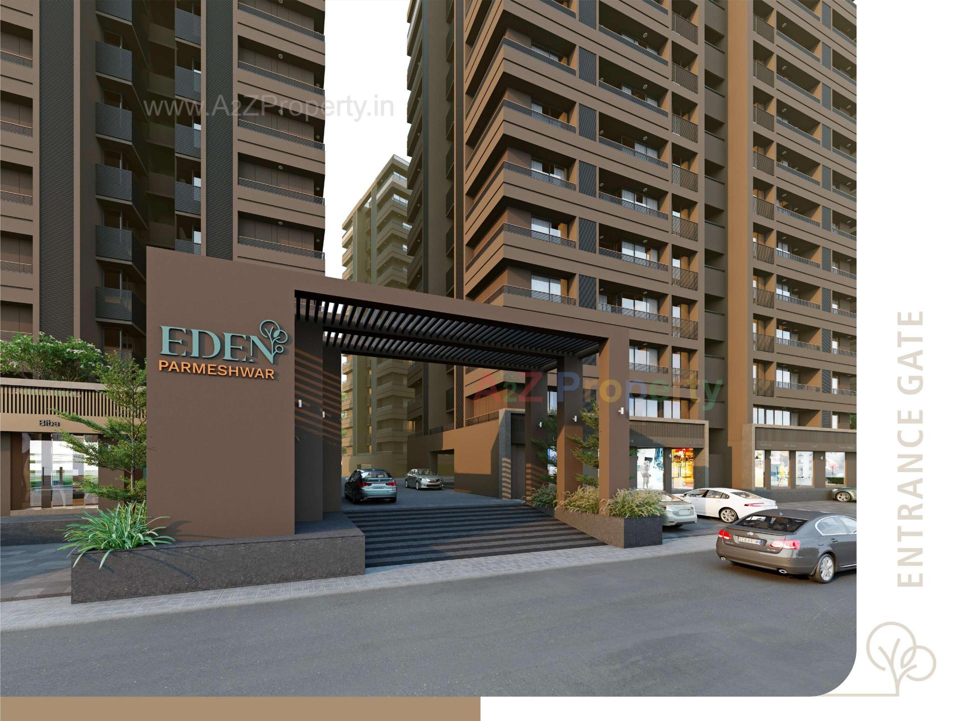 3D Elevation of real estate project Eden Parmeshwar located at Ahmedabad, Ahmedabad, Gujarat