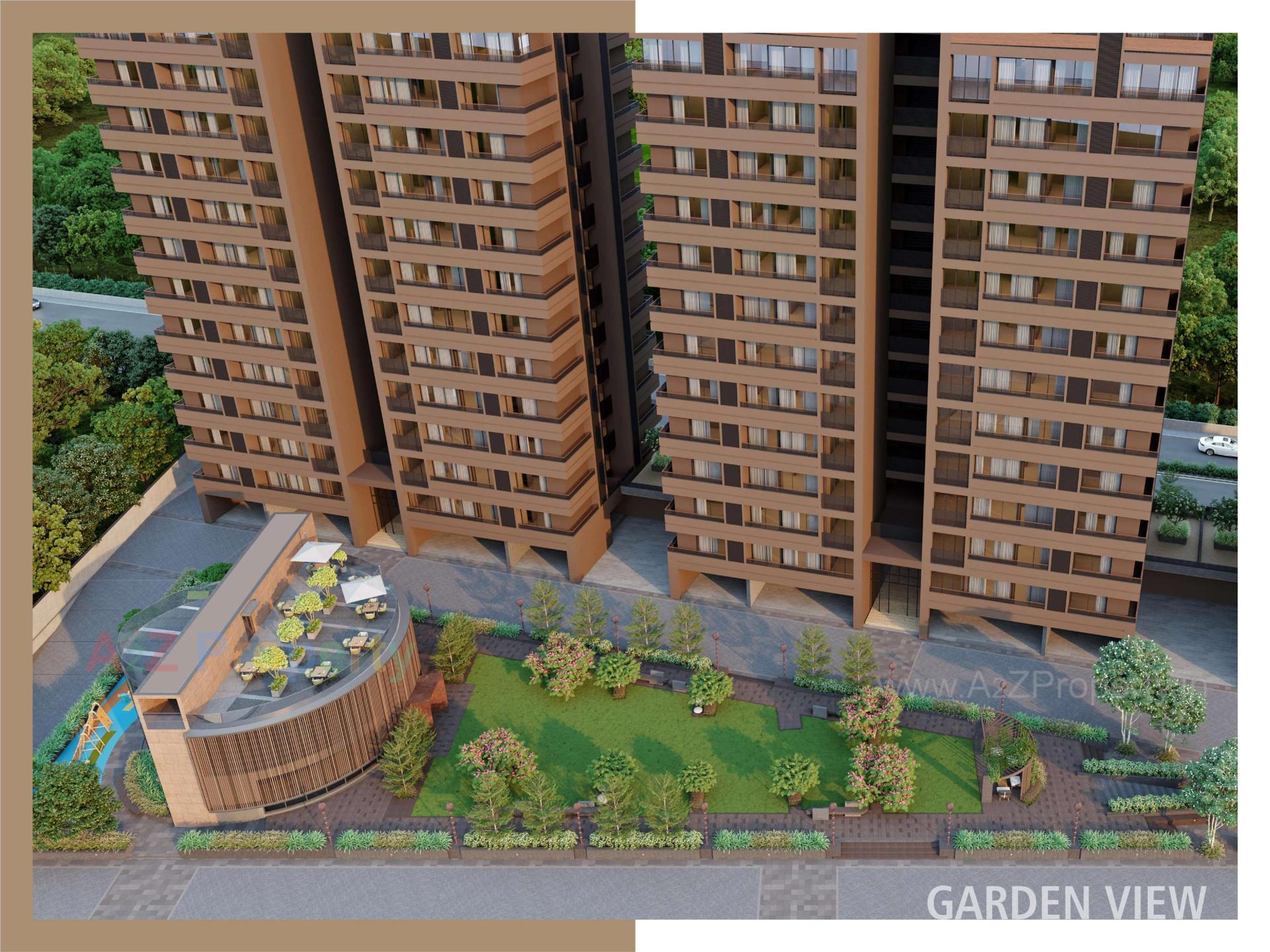 3D Elevation of real estate project Eden Parmeshwar located at Ahmedabad, Ahmedabad, Gujarat