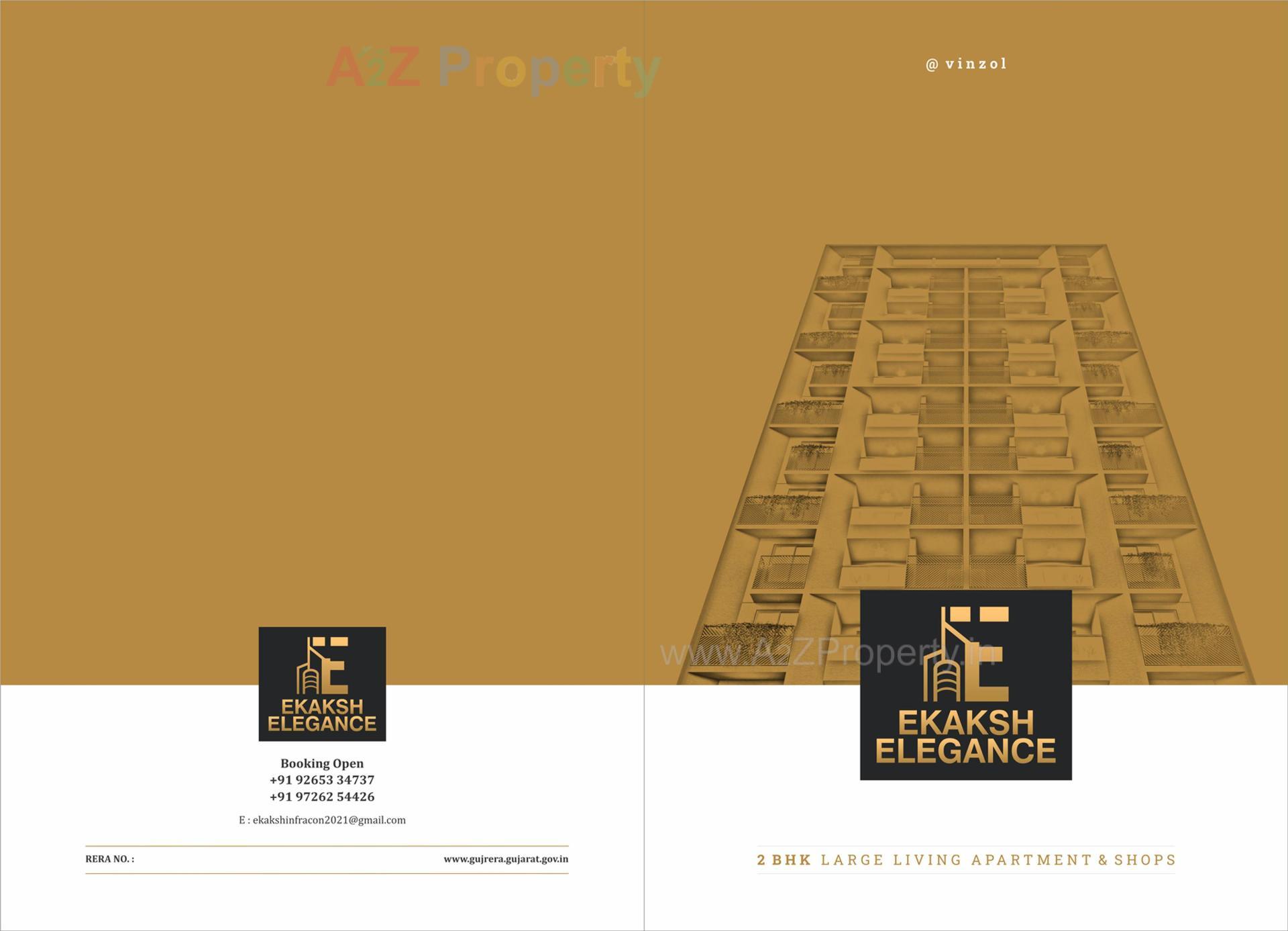  of real estate project Ekaksh Elegance located at Vinzol, Ahmedabad, Gujarat