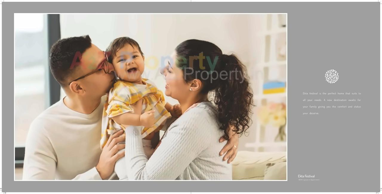  of real estate project Ekta Festival located at Vadaj, Ahmedabad, Gujarat