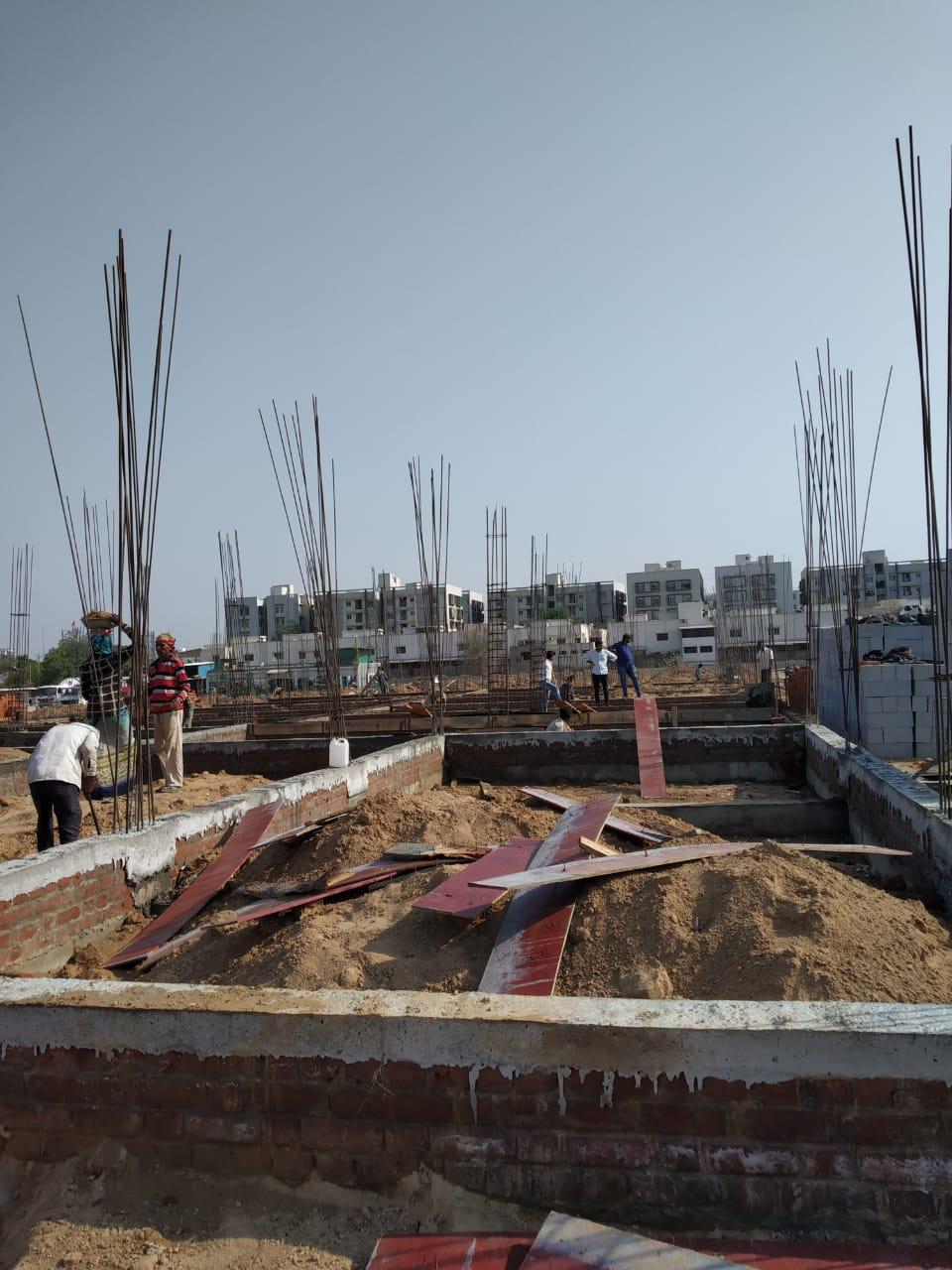 137232_const of real estate project Ekta Industrial Estate located at Muthia, Ahmedabad, Gujarat