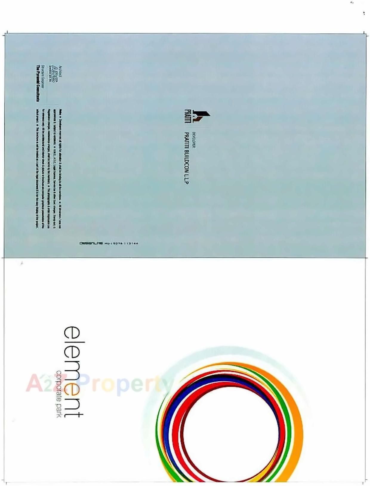  of real estate project Element Corporate Park located at Bodakdev, Ahmedabad, Gujarat