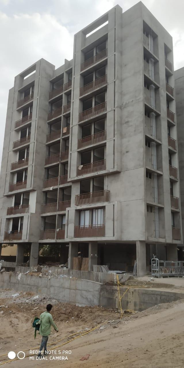180307_const of real estate project Elenza Greens located at Ghuma, Ahmedabad, Gujarat