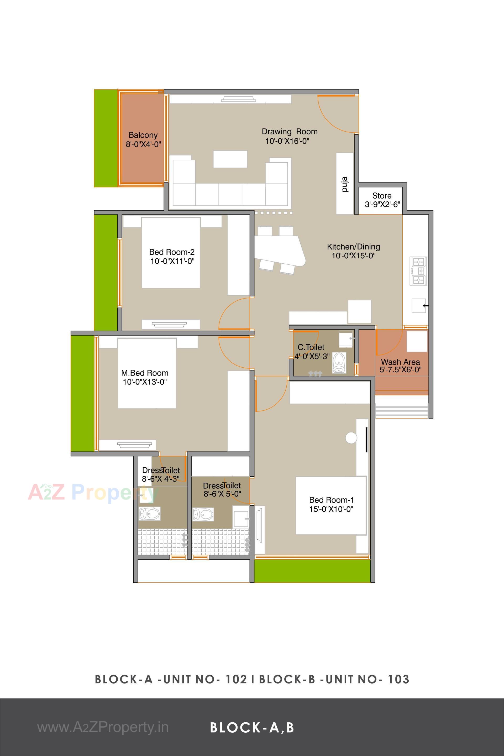Layout of real estate project Elenza Greenwood located at Ghuma, Ahmedabad, Gujarat