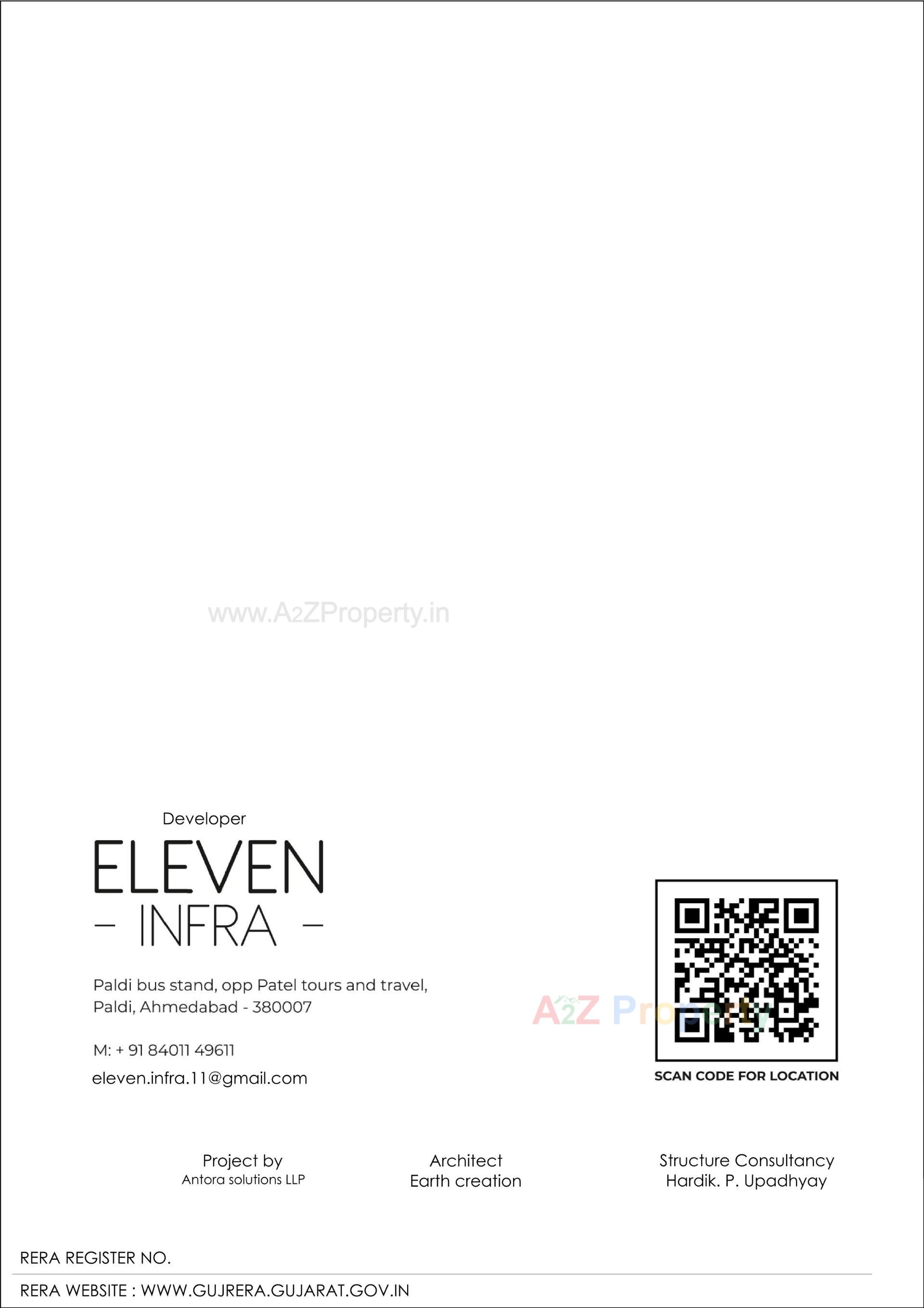  of real estate project Eleven The Oracle located at Sabarmati, Ahmedabad, Gujarat