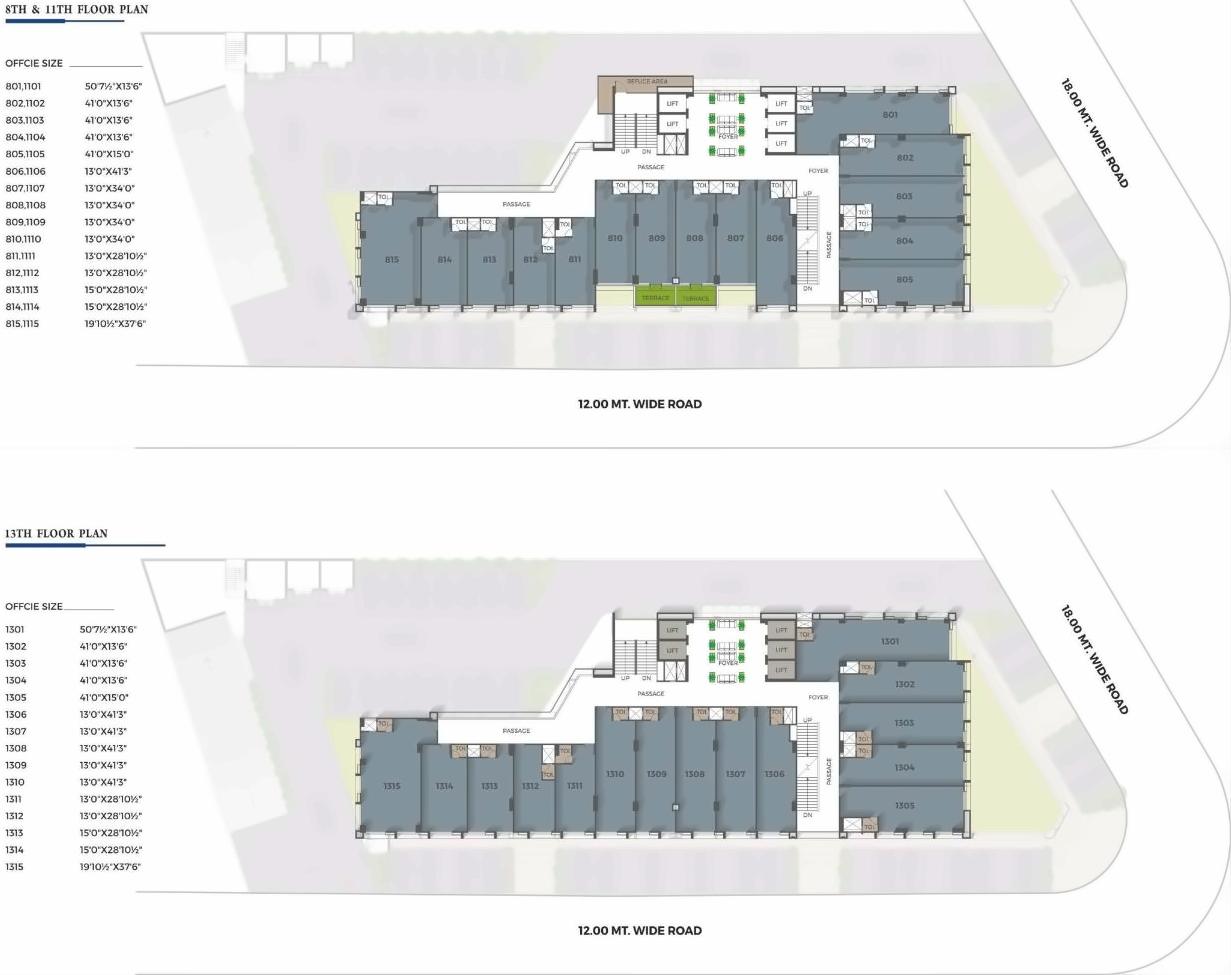 Layout of real estate project Elite Magnum located at Vadaj, Ahmedabad, Gujarat