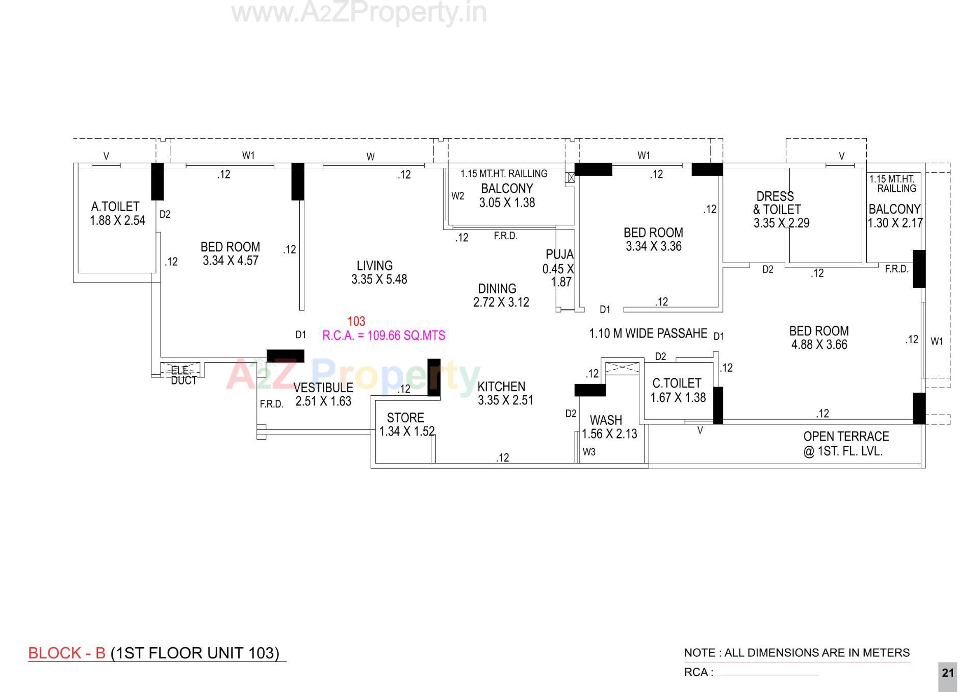 Layout of real estate project Elite Neptune located at Ahmedabad, Ahmedabad, Gujarat