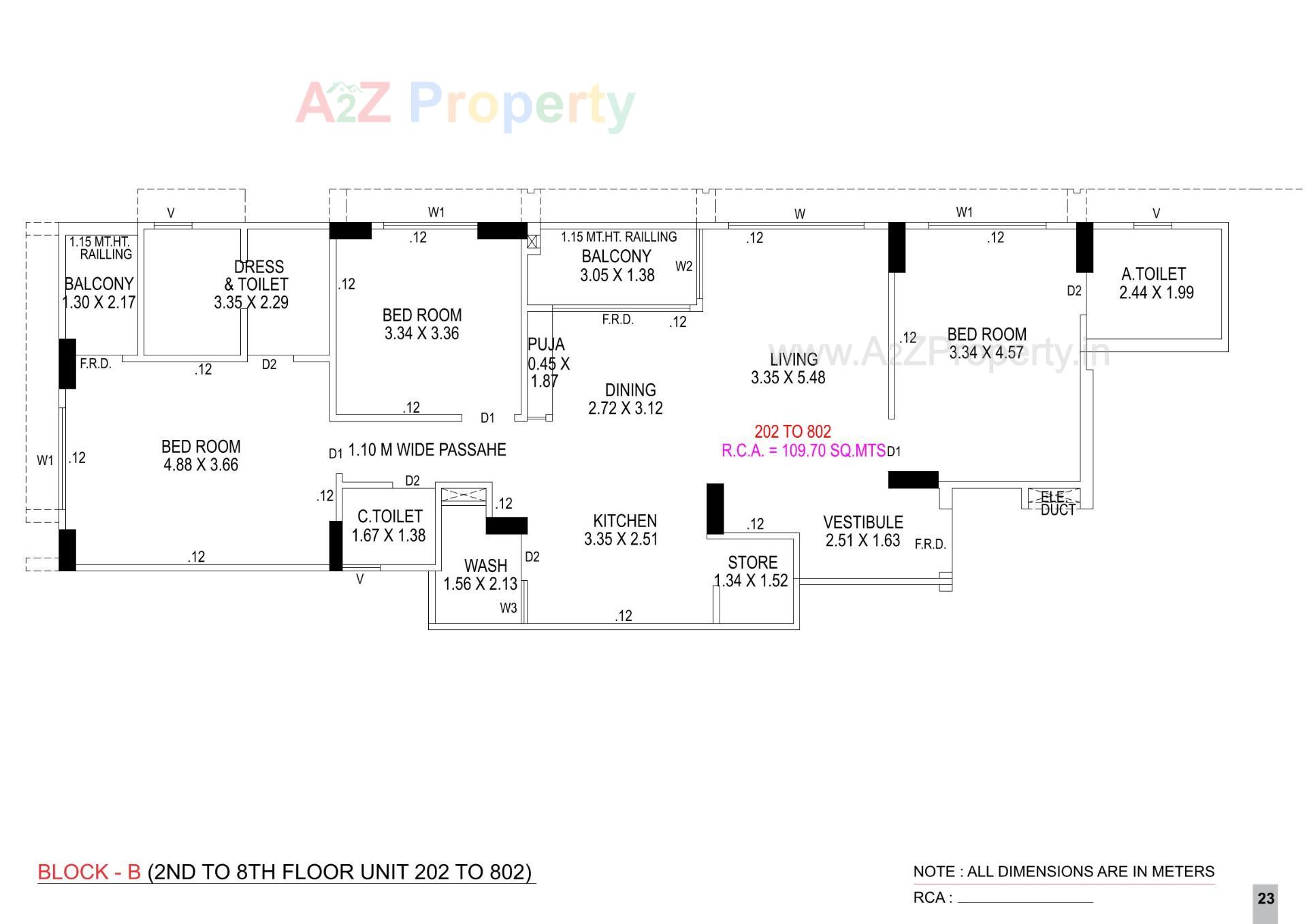 Layout of real estate project Elite Neptune located at Ahmedabad, Ahmedabad, Gujarat