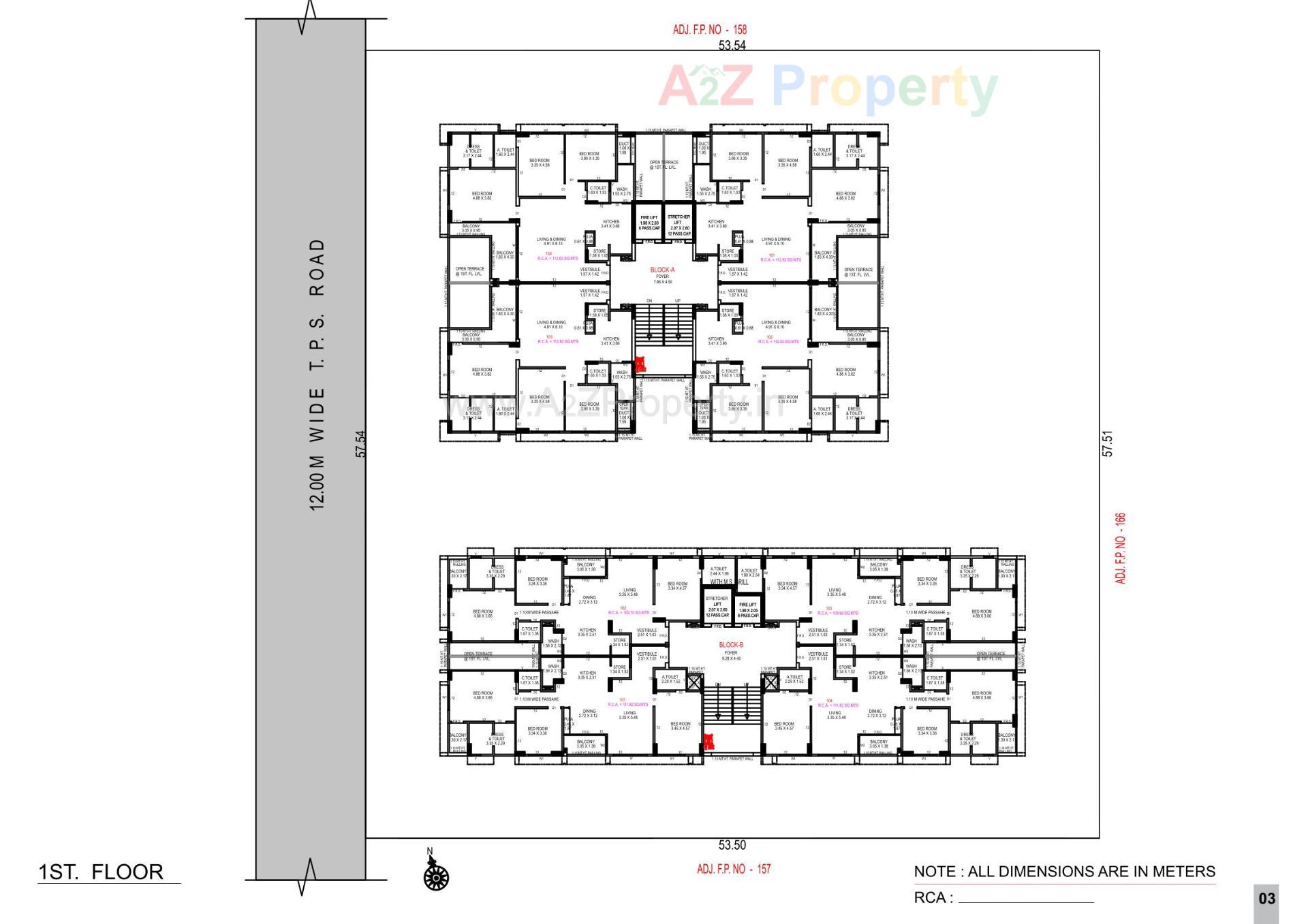 Layout of real estate project Elite Neptune located at Ahmedabad, Ahmedabad, Gujarat