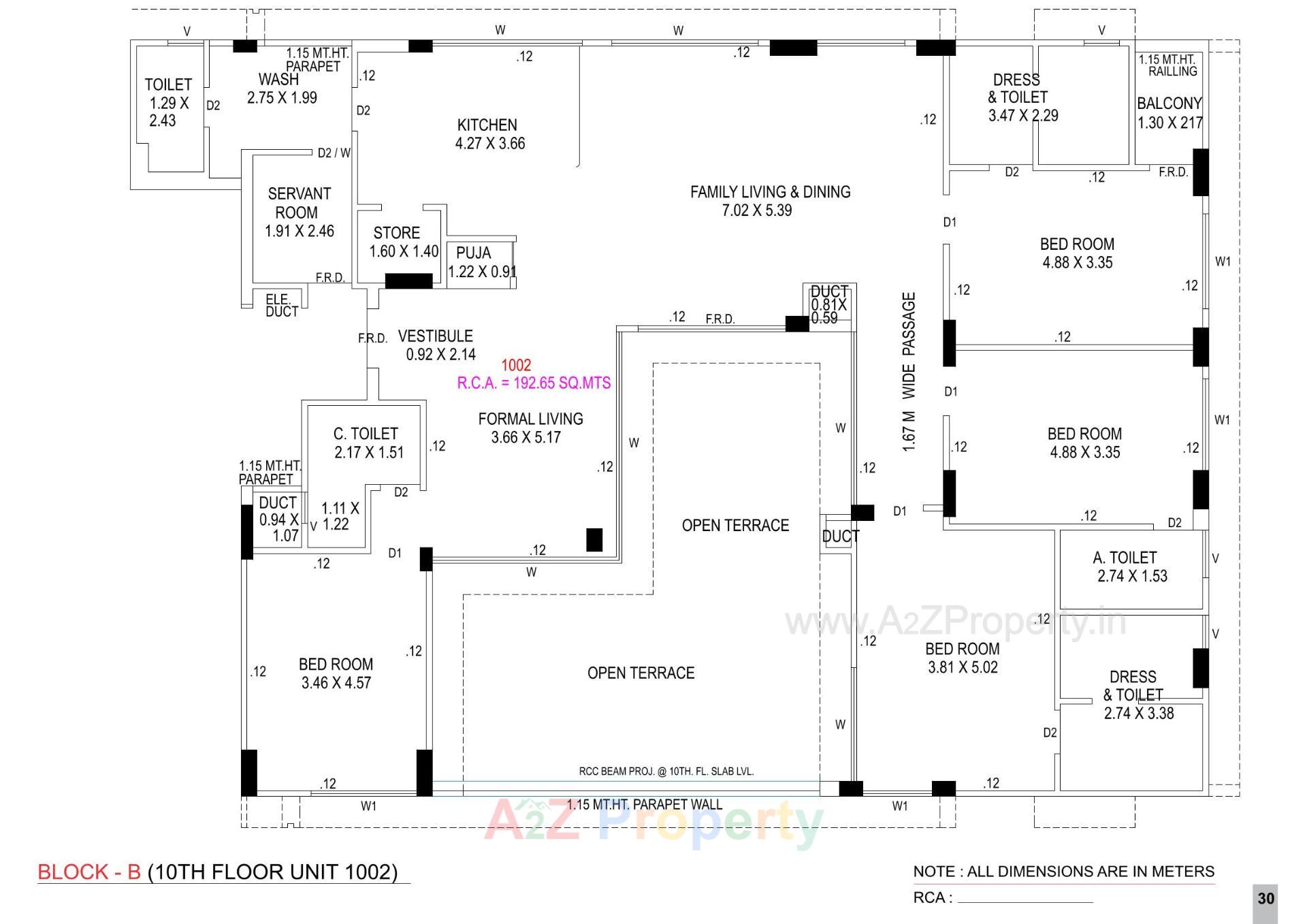 Layout of real estate project Elite Neptune located at Ahmedabad, Ahmedabad, Gujarat