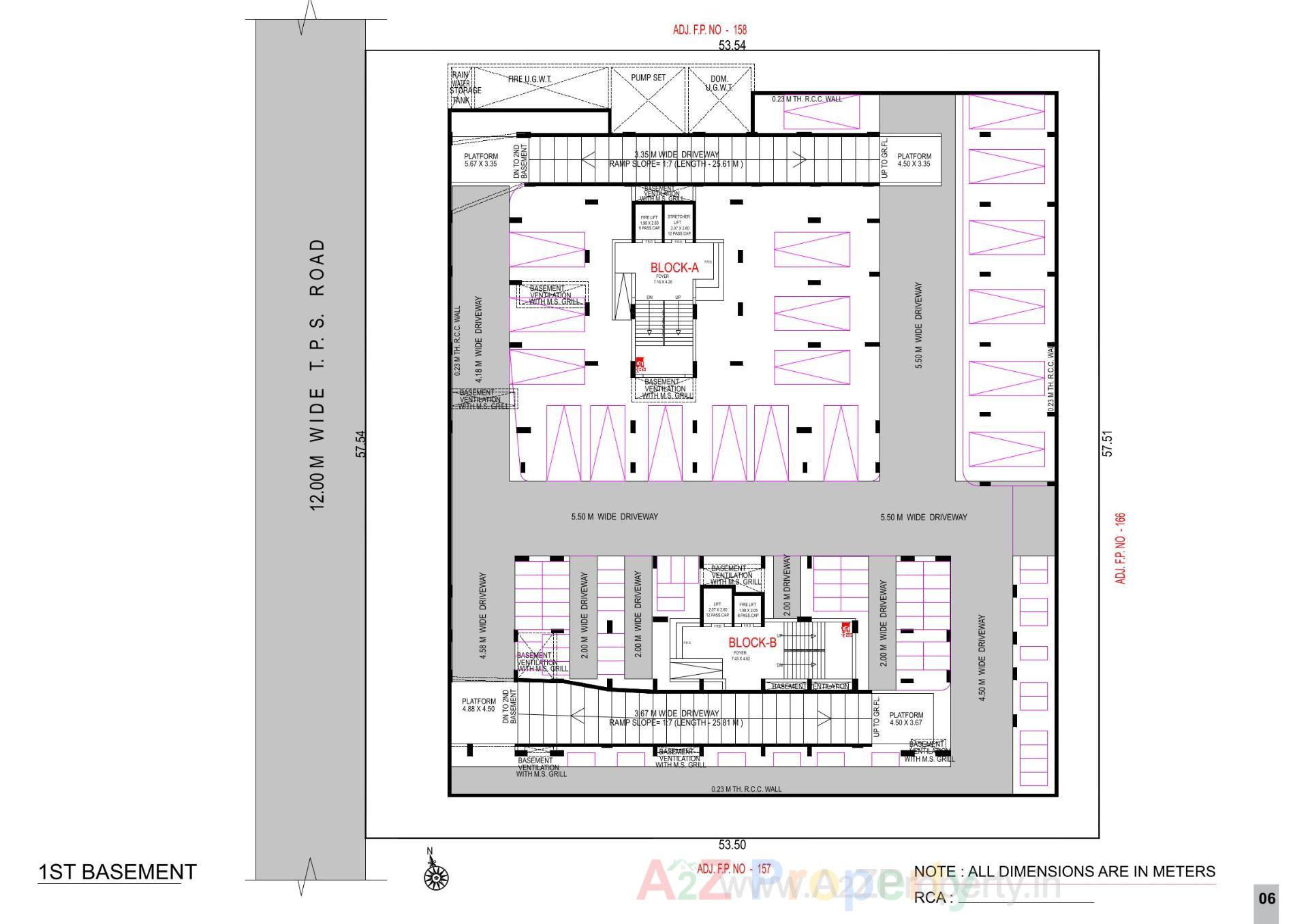 Layout of real estate project Elite Neptune located at Ahmedabad, Ahmedabad, Gujarat