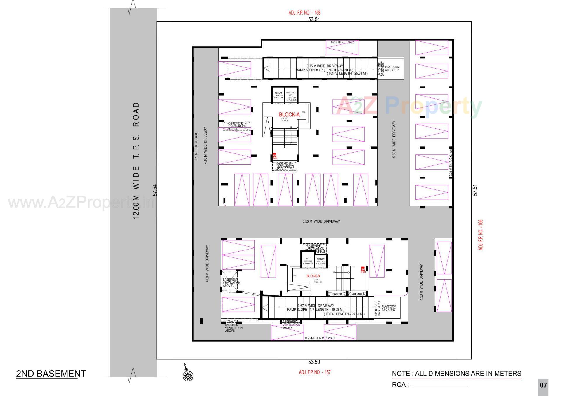 Layout of real estate project Elite Neptune located at Ahmedabad, Ahmedabad, Gujarat