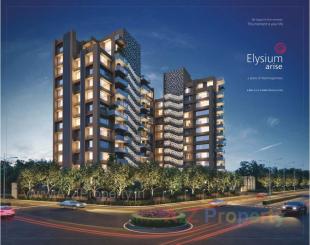 Elevation of real estate project Elysium Arise located at Chandkheda, Ahmedabad, Gujarat