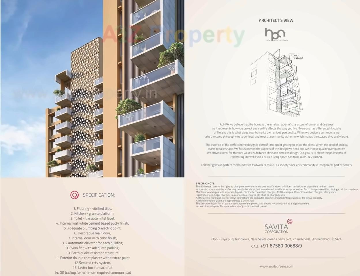  of real estate project Elysium Arise located at Chandkheda, Ahmedabad, Gujarat