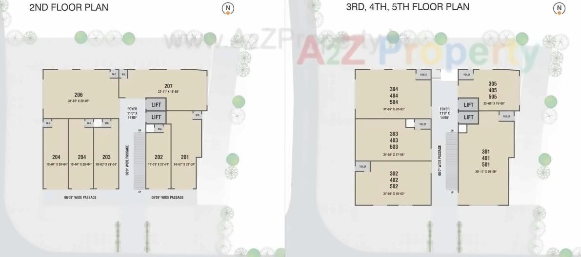 Layout of real estate project Elysium Square located at Saijpur, Ahmedabad, Gujarat