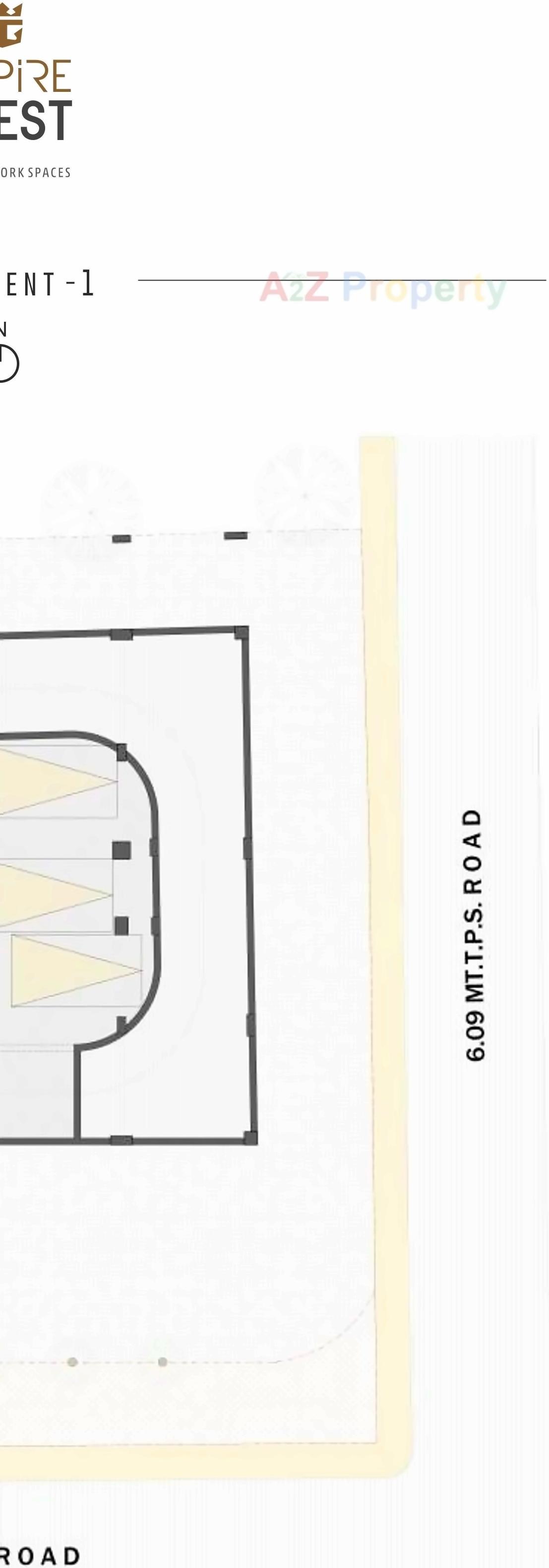 Layout of real estate project Empire Crest located at Ahmedabad, Ahmedabad, Gujarat
